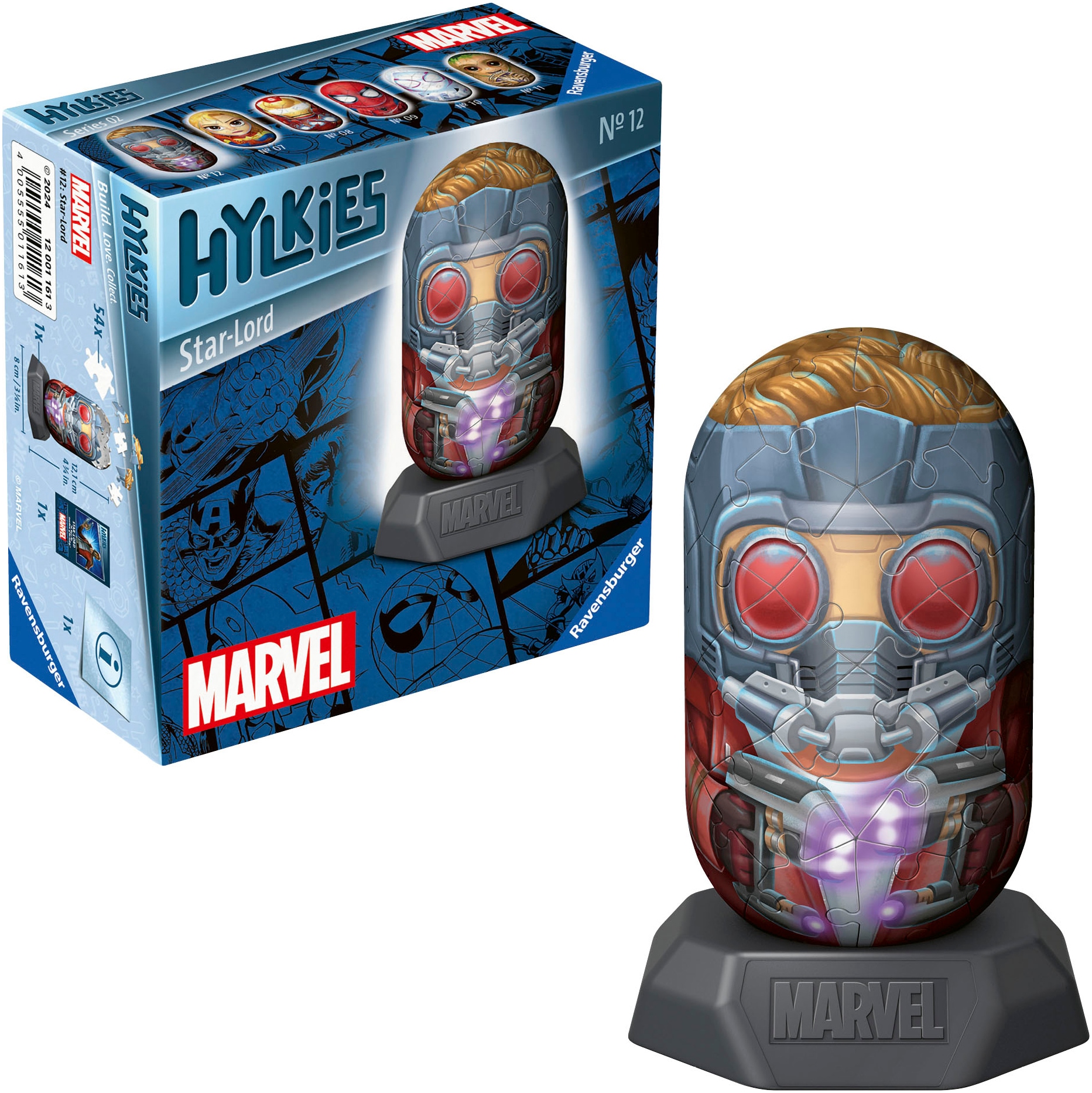 3D-Puzzle »Marvel Heroes, Hylkies Sammelfigur #12 Star-Lord«, Made in Europe; FSC® -...