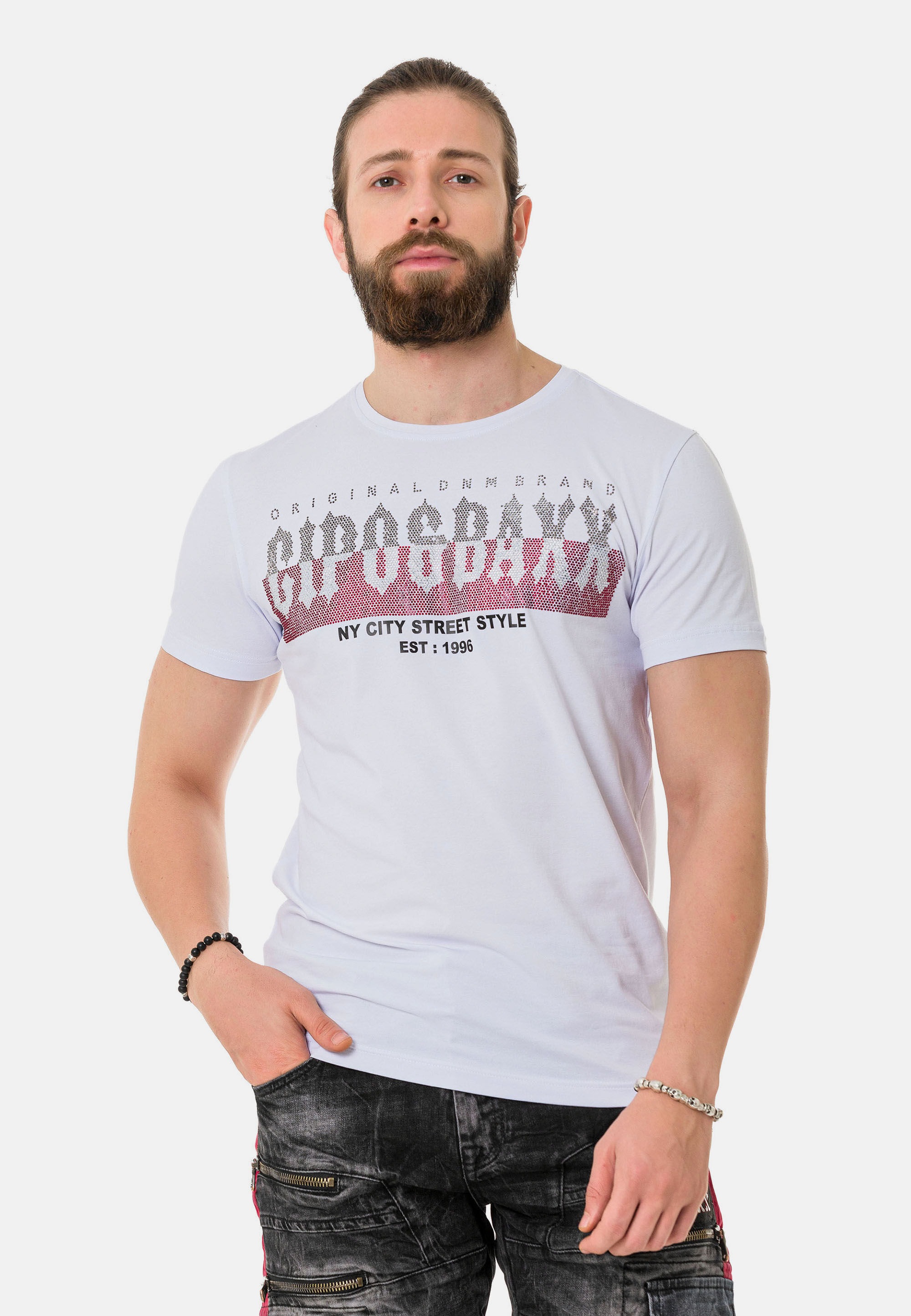 Cipo & Baxx Cipo & Baxx Marškinėliai »T-Shirt« su ...
