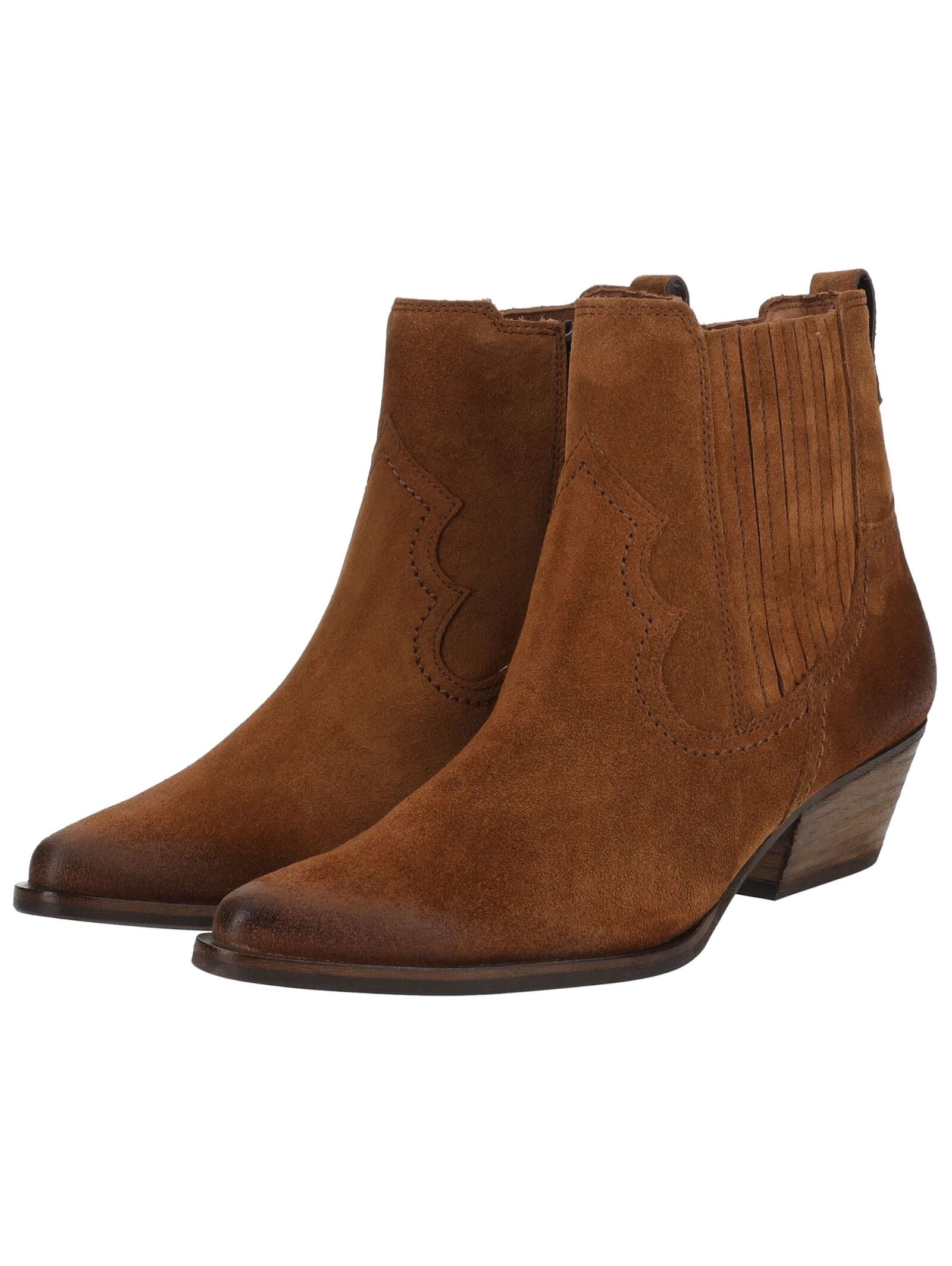Paul Green Bikerboots »Paul Green Stiefelette Veloursleder«