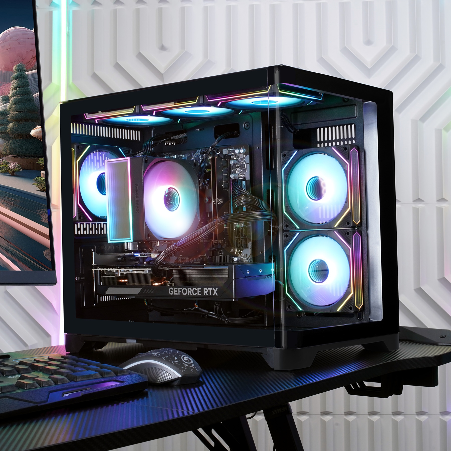 GAMEMAX Gaming-PC »HYPE-M BK 7507«, Windows 11, DDR5 RAM