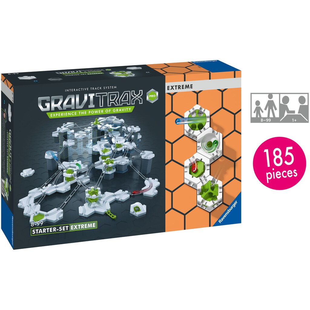 Ravensburger Kugelbahn-Bausatz »GraviTrax PRO Starter-Set Extreme«