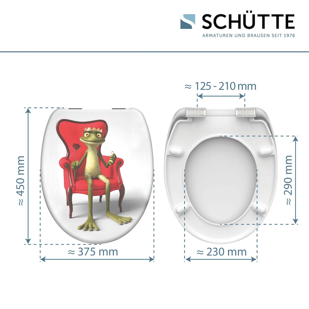 Schütte WC-Sitz »Frog King«