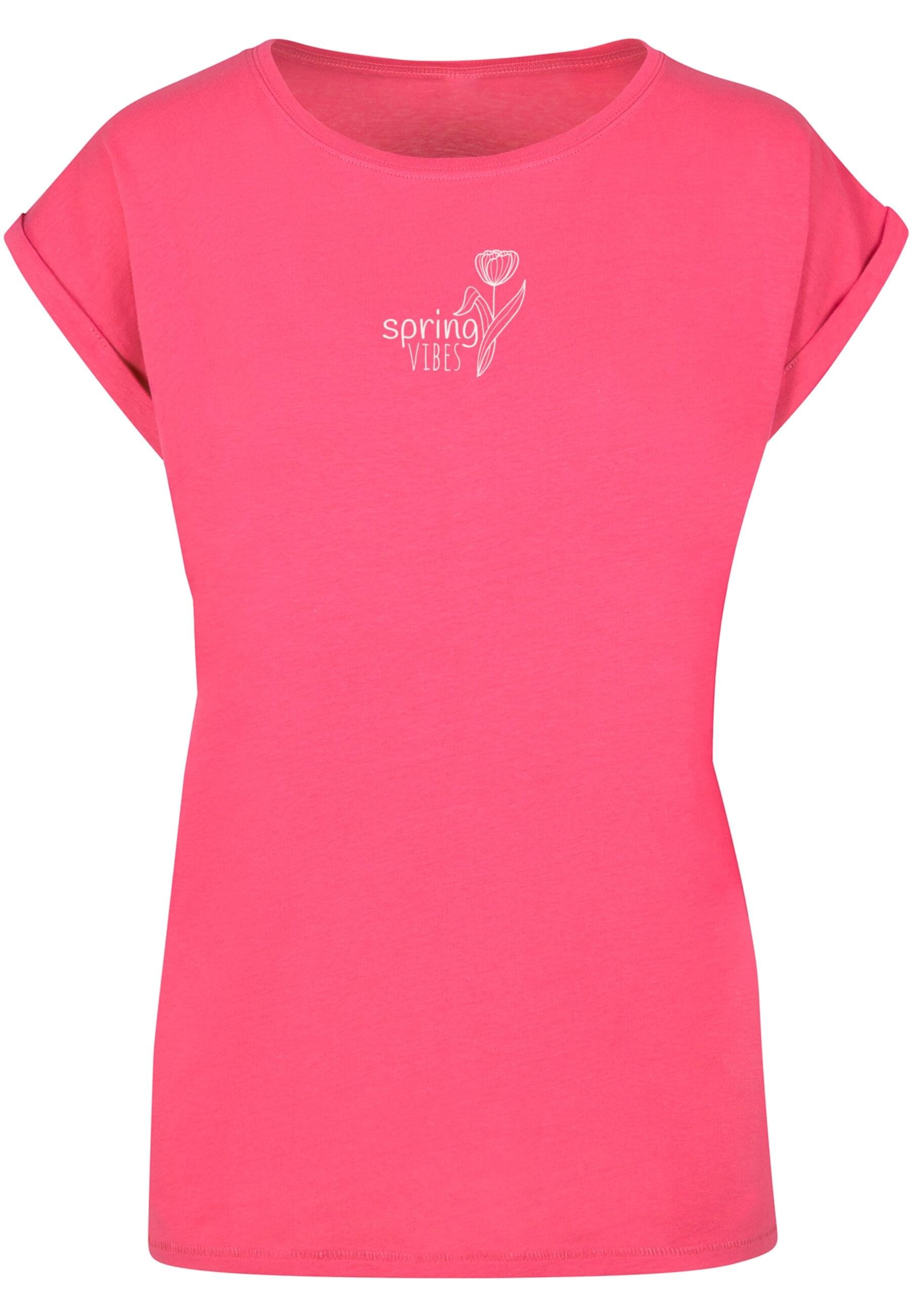 Merchcode T-Shirt "Merchcode Damen Ladies Spring - Vibes T-Shirt" günstig online kaufen