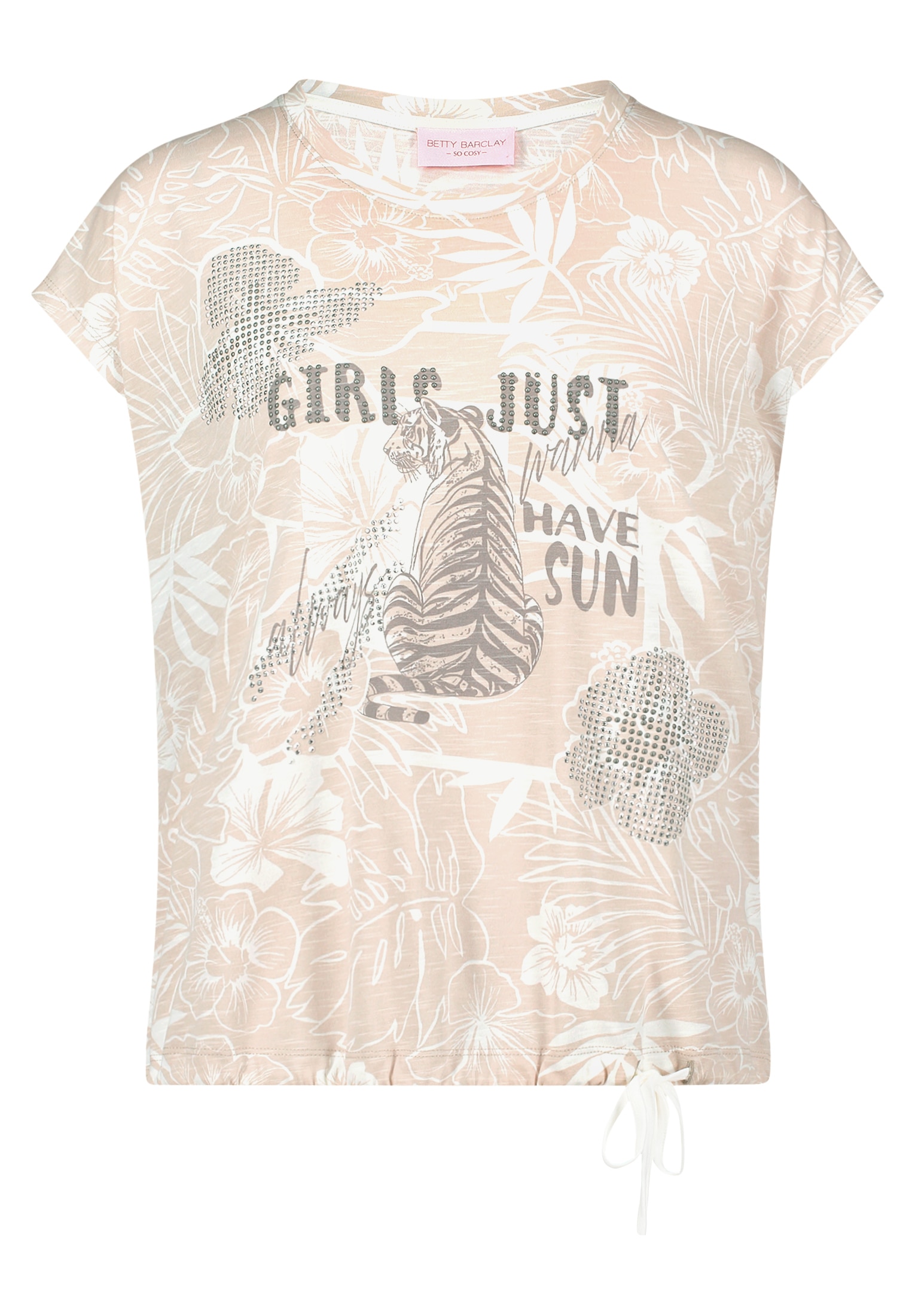 Betty Barclay Kurzarmshirt »Damen mit Tunnelzug« 1 tlg.