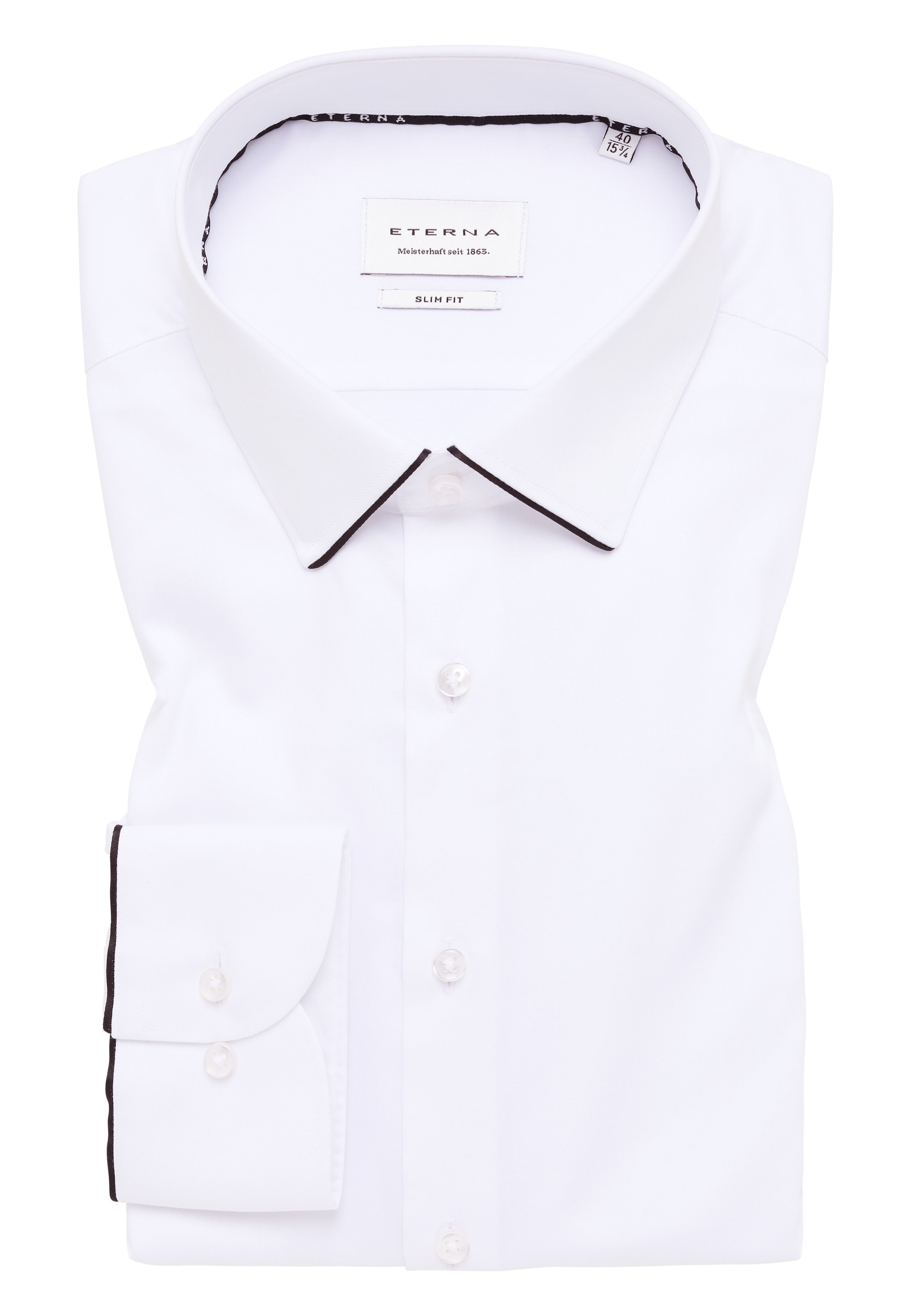 Eterna Langarmhemd »SLIM FIT« NON IRON (bügelfrei)
