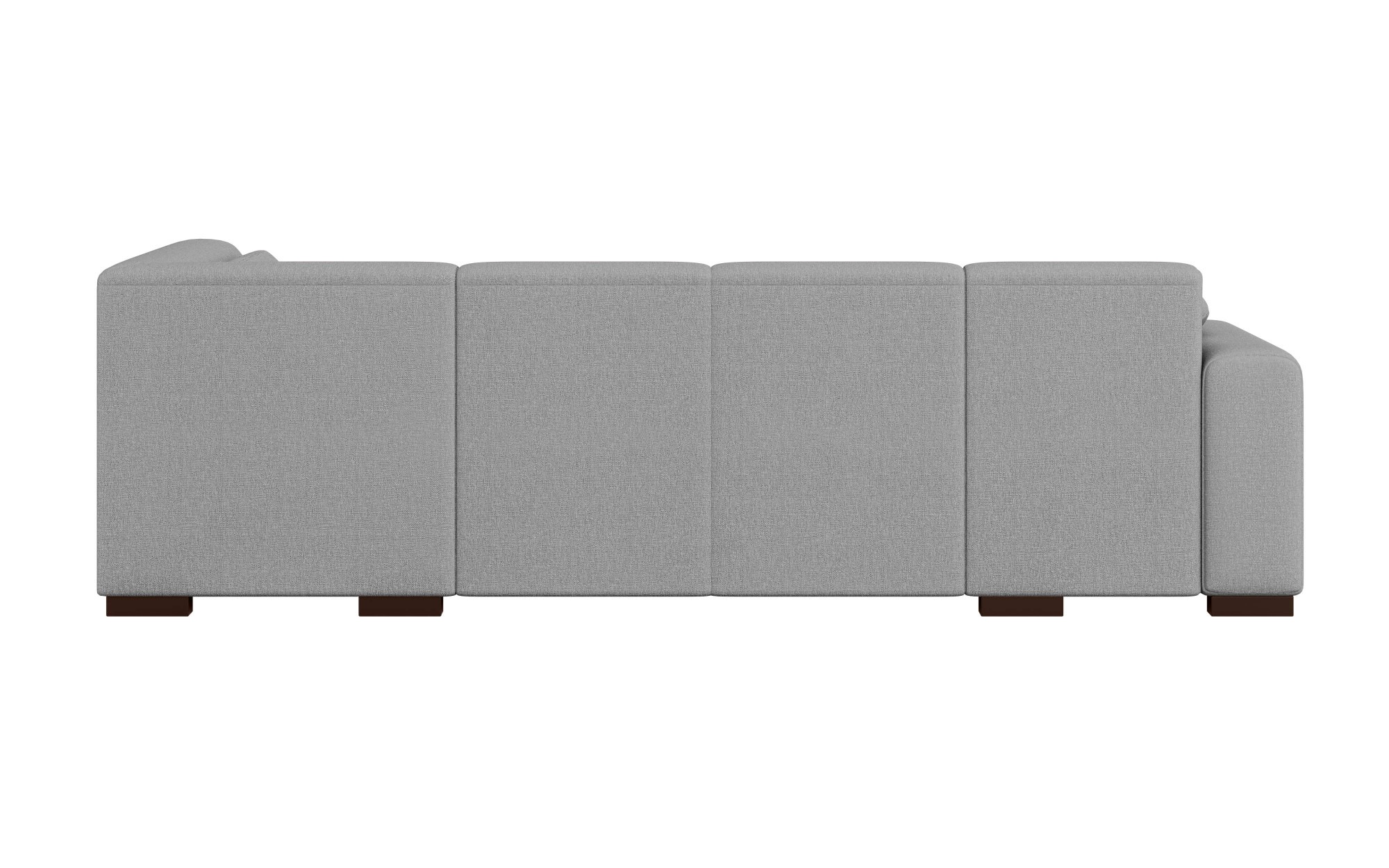 Home affaire Wohnlandschaft »BORNHOLM U-Form mit Recamiere rechts/links, B/T/H: 300/162/85 cm«, U-Form mit Wellenunterfederung, Recamiere rechts oder links bestellbar
