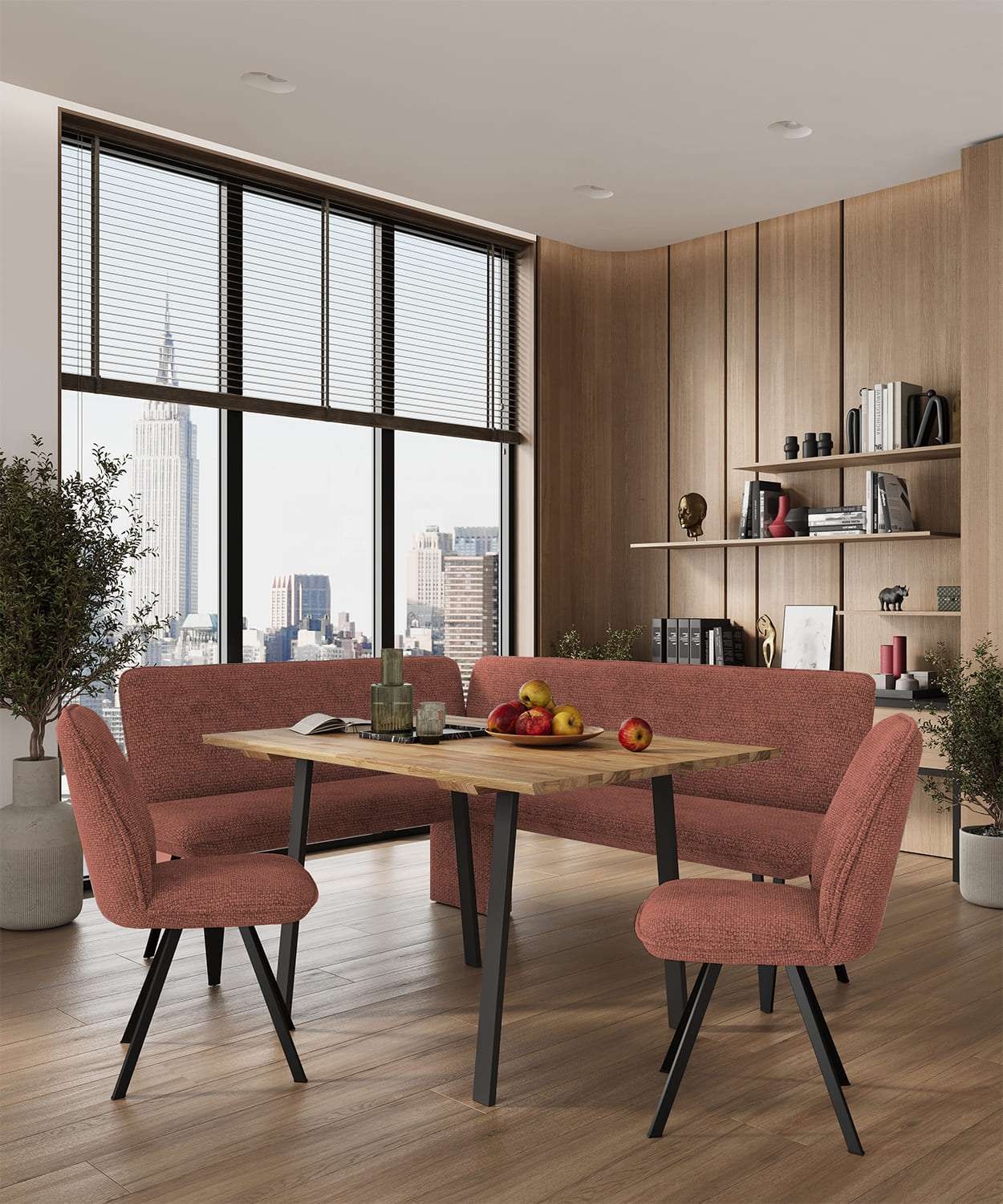 OTTO home Esszimmerstuhl "Mily Essstuhl, Wohnstuhl, Polsterstuhl, 4-Fußstuh günstig online kaufen