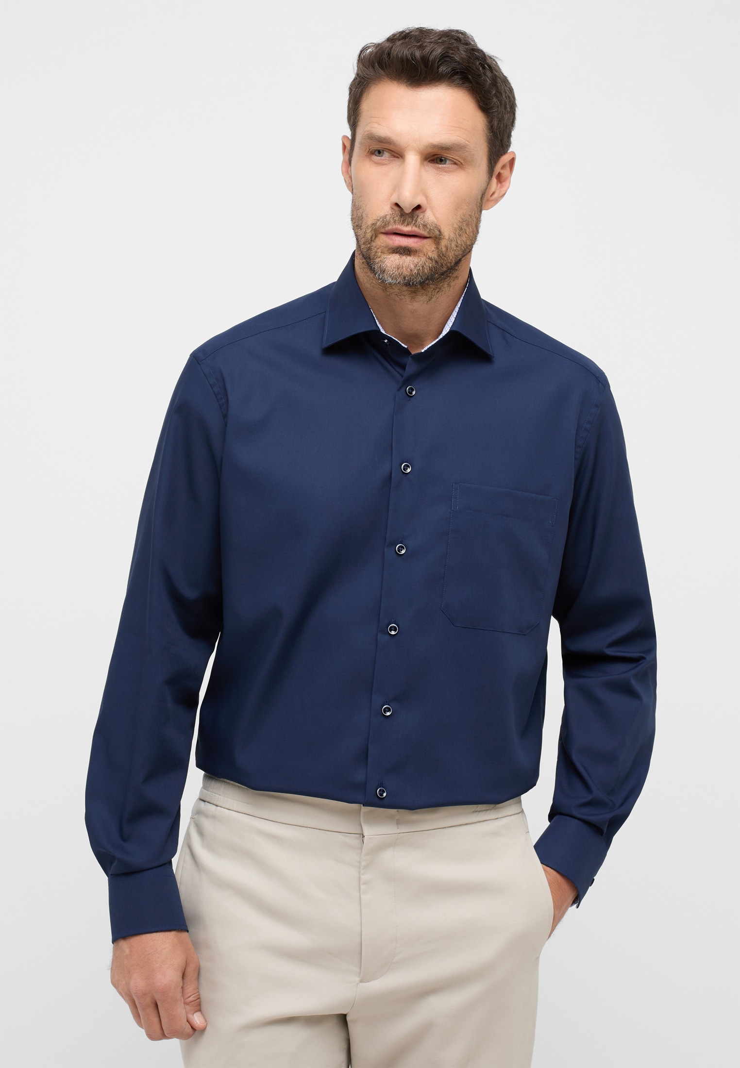 Eterna Langarmhemd "COMFORT FIT", NON IRON (bügelfrei) günstig online kaufen