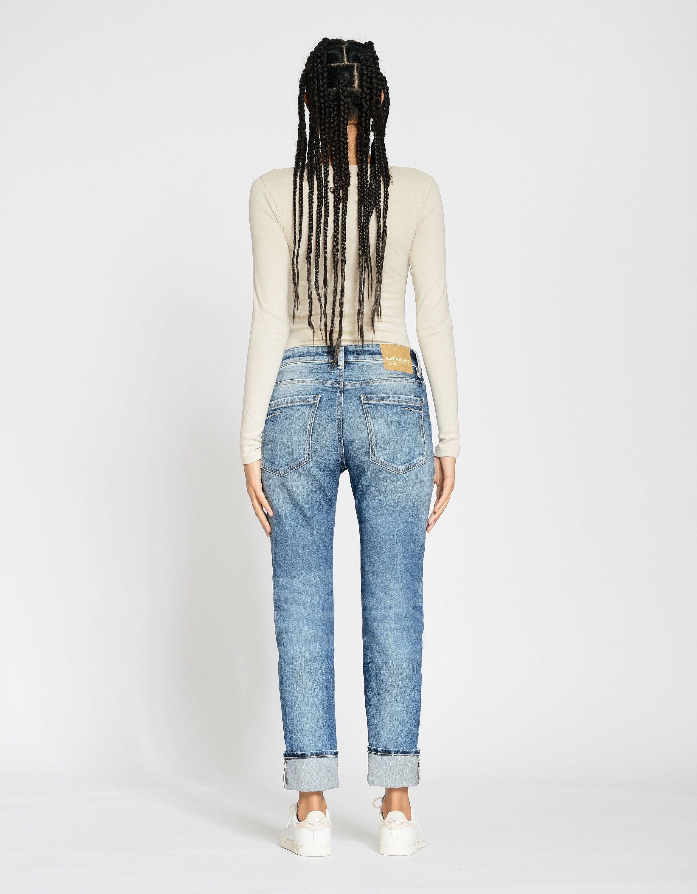 GANG Boyfriend-Jeans »94NICA WORKER« im 5-Pocket-Style