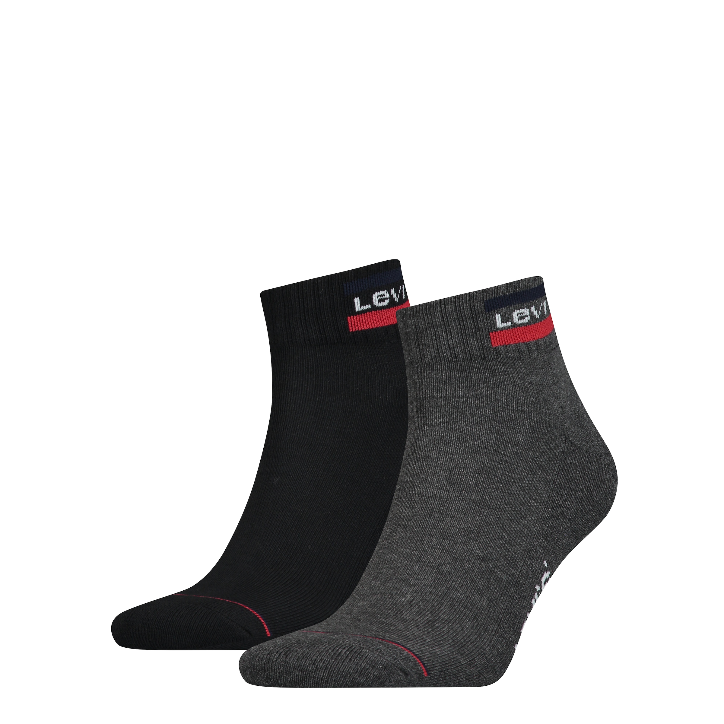 Levis Kurzsocken "LEVIS MID CUT SPRTWR LOGO" 2 Paar, weicher Cotton-Mix, el günstig online kaufen