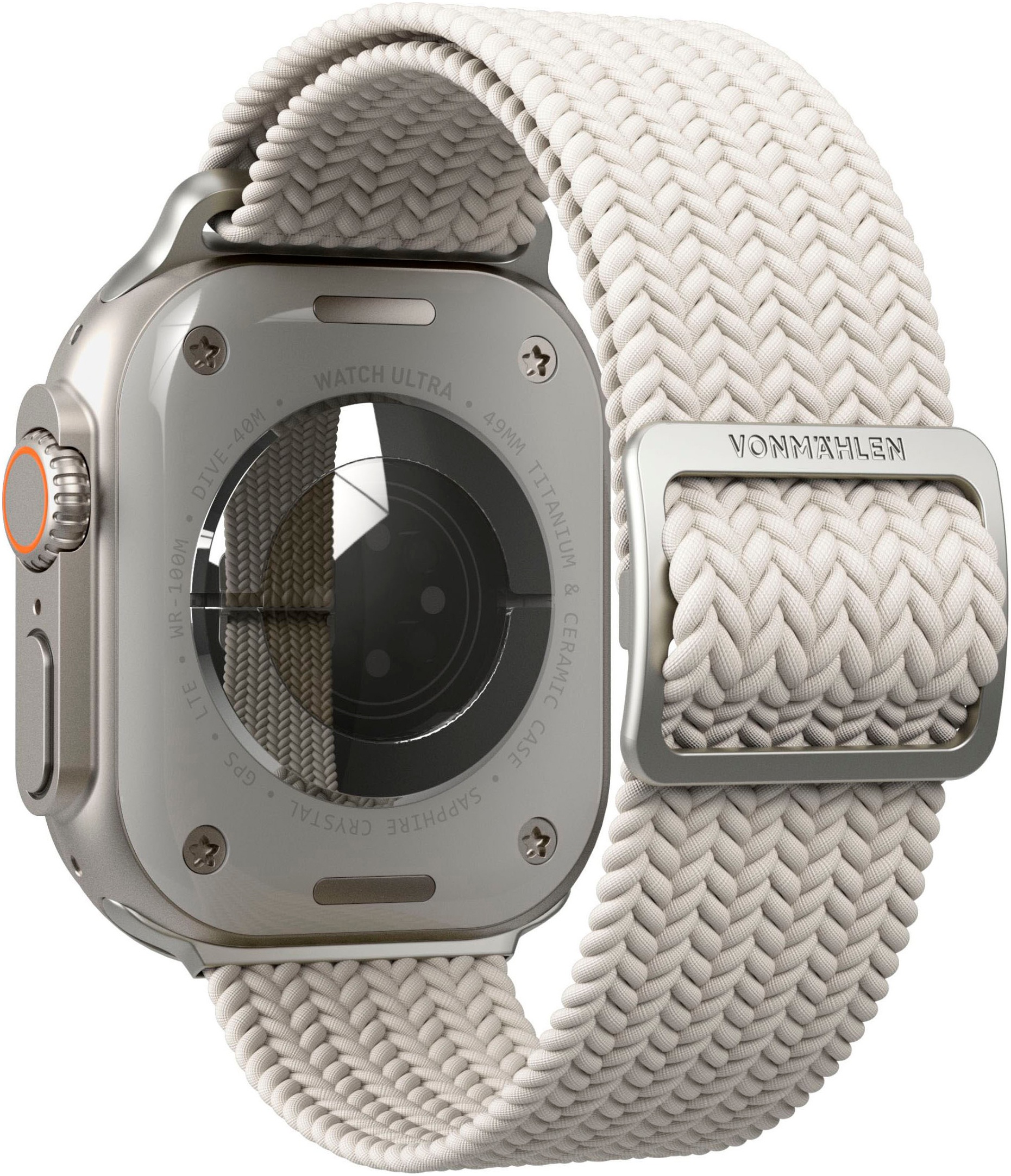 VONMÄHLEN Smartwatch-Armband »Watch Strap - Woven Loop - Armband für Apple Watch 42/44/45/49 mm«