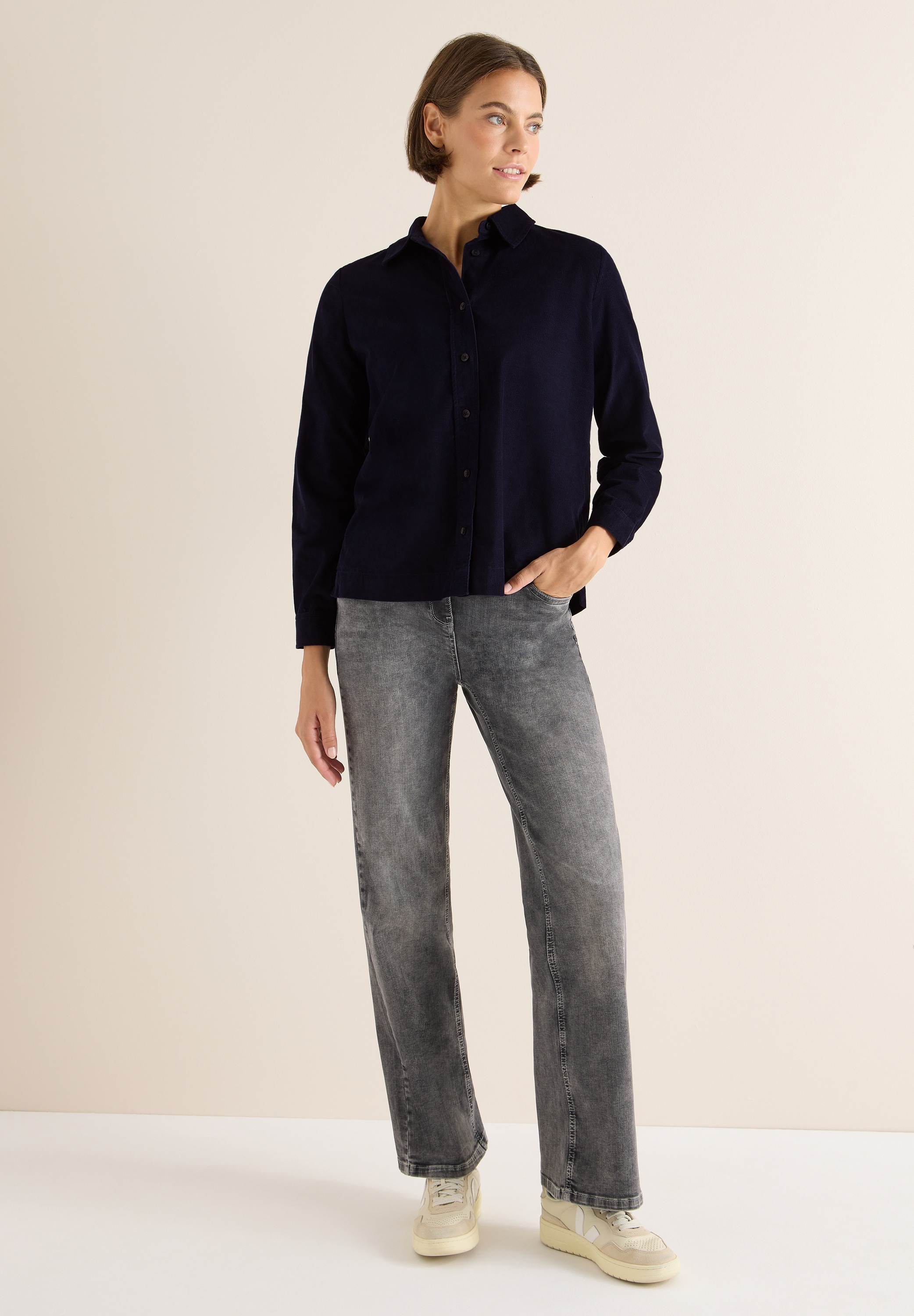 Cecil Hemdbluse, aus reiner Baumwolle