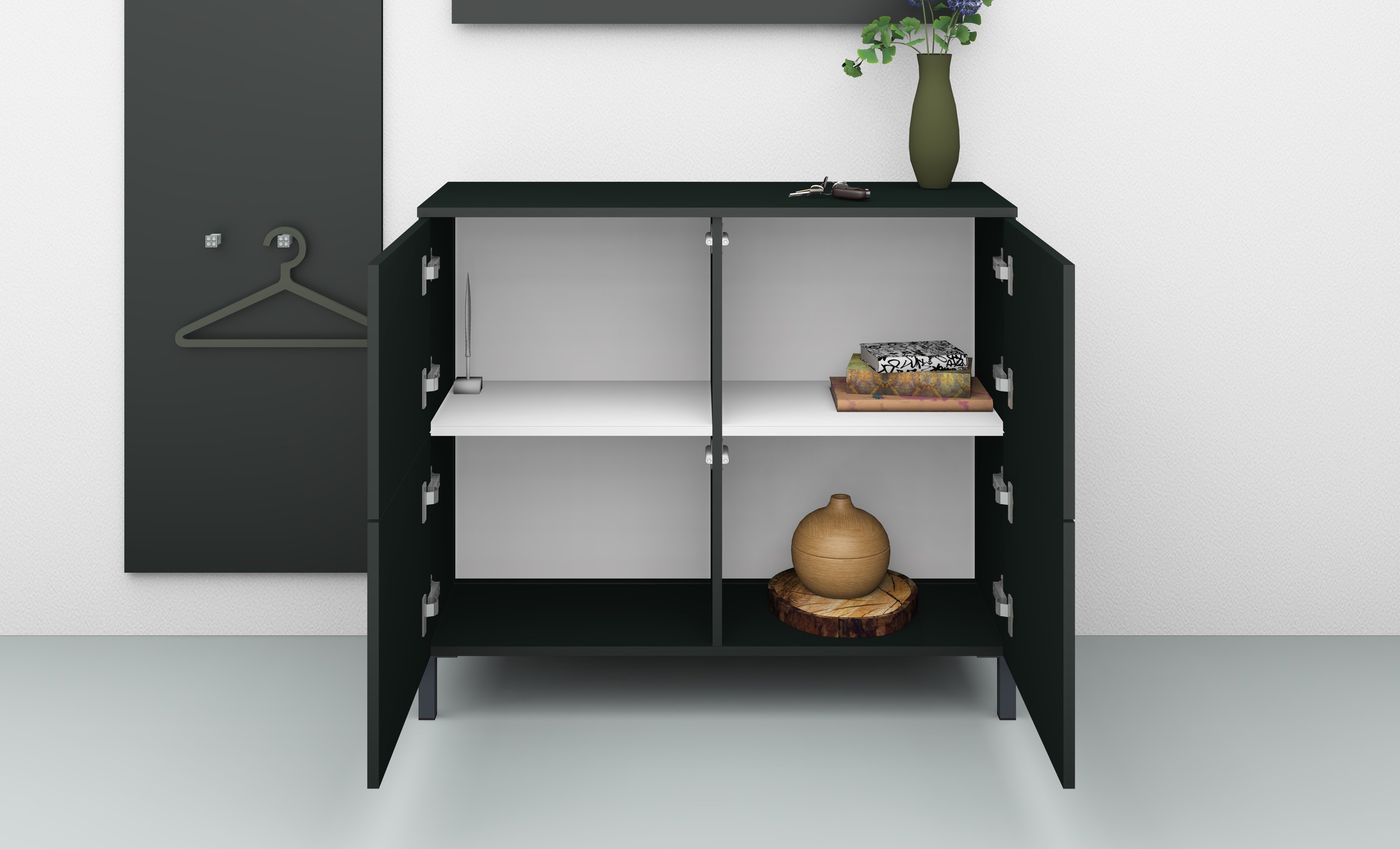 Thumbnail - borchardt Möbel Garderoben-Set "Haama"