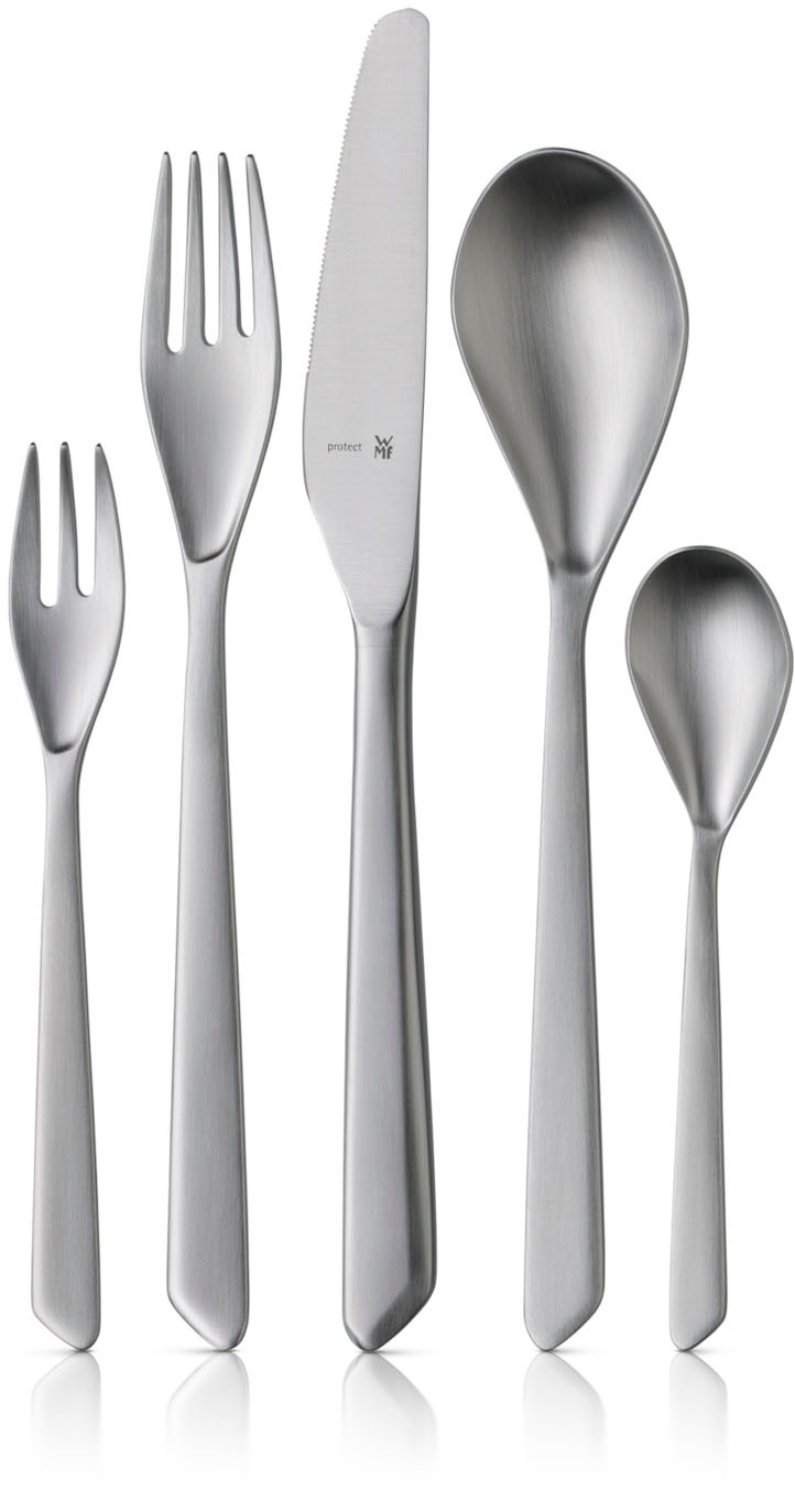 WMF Besteck-Set "Neo in natürlicher Optik, ergonomische Haptik, Wellenschli günstig online kaufen