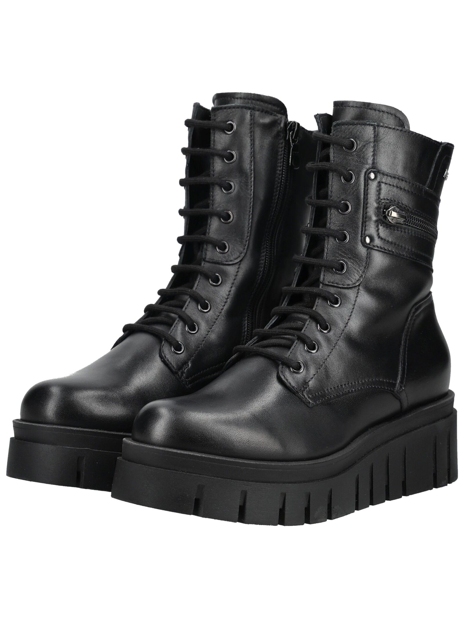 Nero Giardini Schnürstiefelette »Nero Giardini Stiefelette Leder«