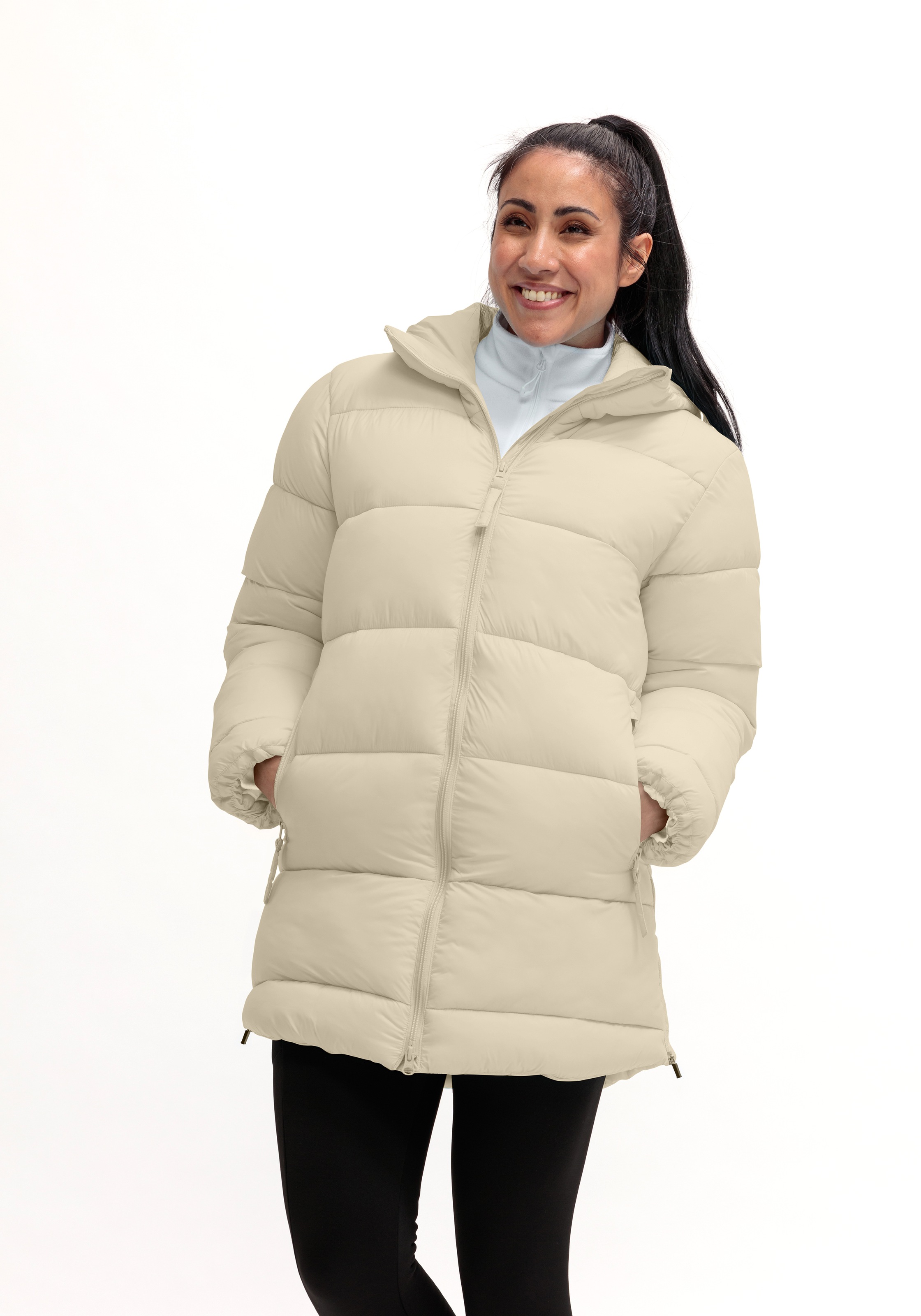 Maier Sports Funktionsmantel »Heatcore Coat W«, warmer Damen Mantel lockere Passform bequemer Schnit
