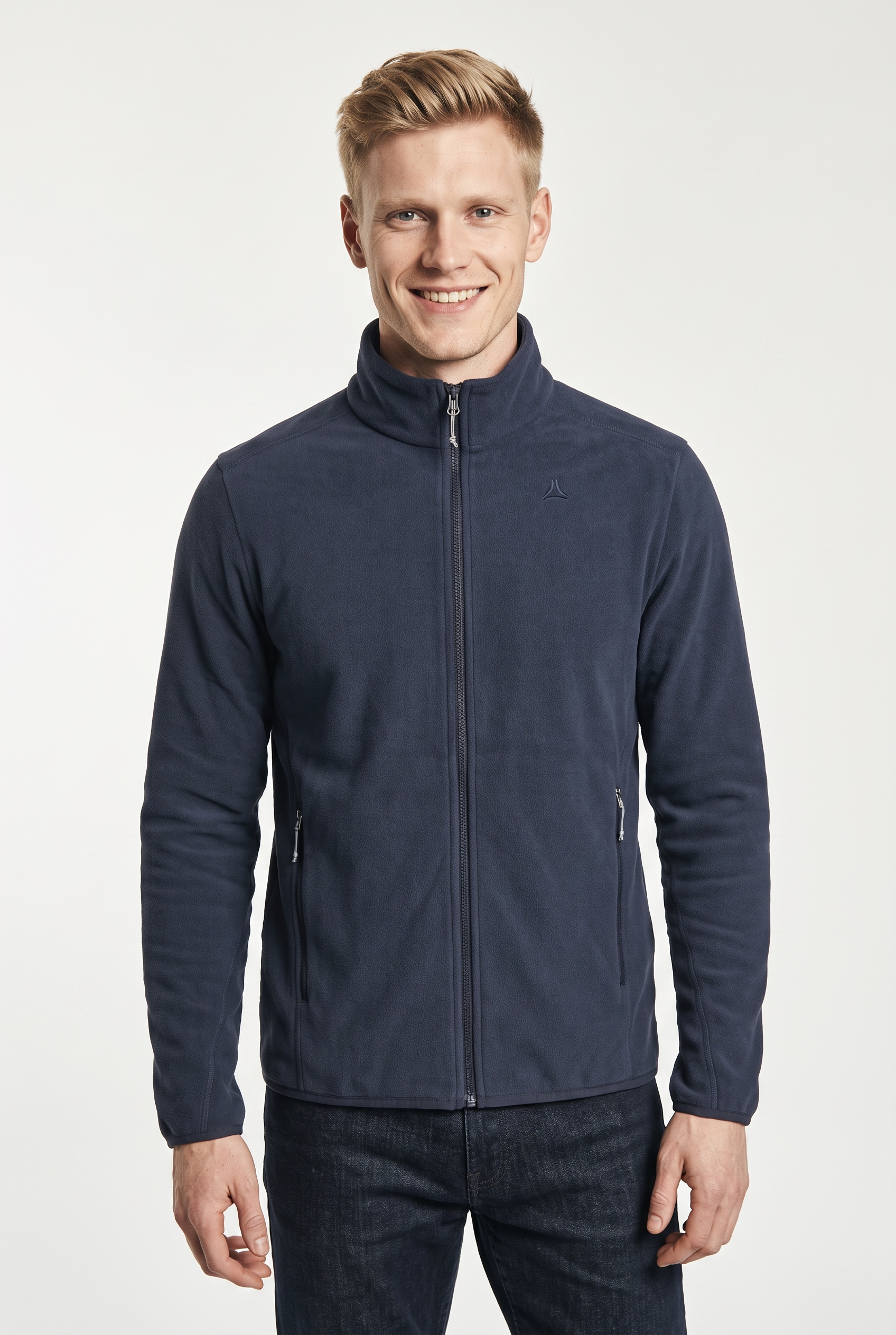 Schöffel Fleecejacke "Fleece Jk Style Ash MNS" mit Eingrifftaschen, schnell trocknend, atmungsaktiv, wärmend