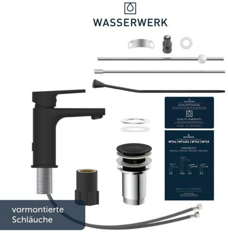 WASSERWERK Waschtischarmatur »WT 13«, inkl. Popup, wassersparend