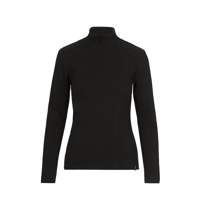 Black Friday Trigema Longsleeve »TRIGEMA Langarm Shirt mit modischem  Stehkragen« | BAUR