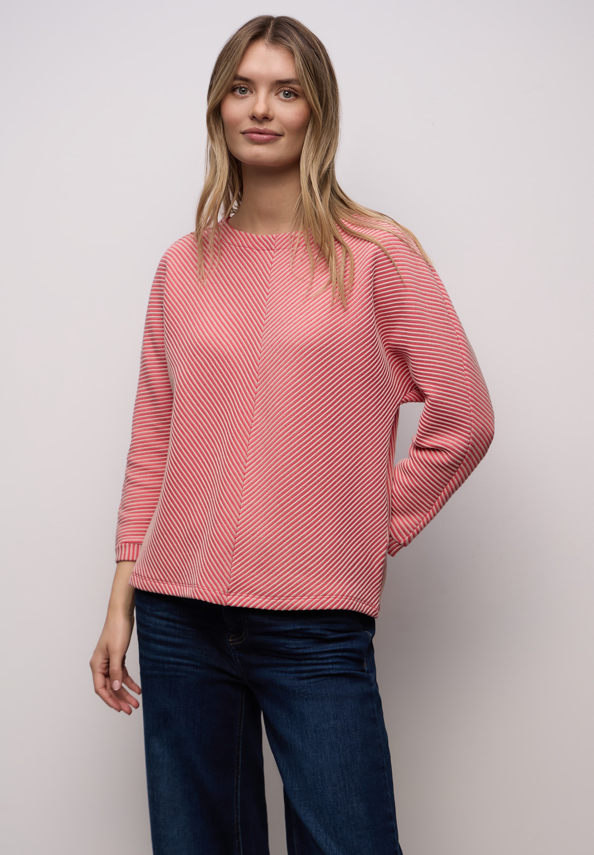 STREET ONE 3/4-Arm-Shirt mit 3/4 Ärmeln günstig online kaufen