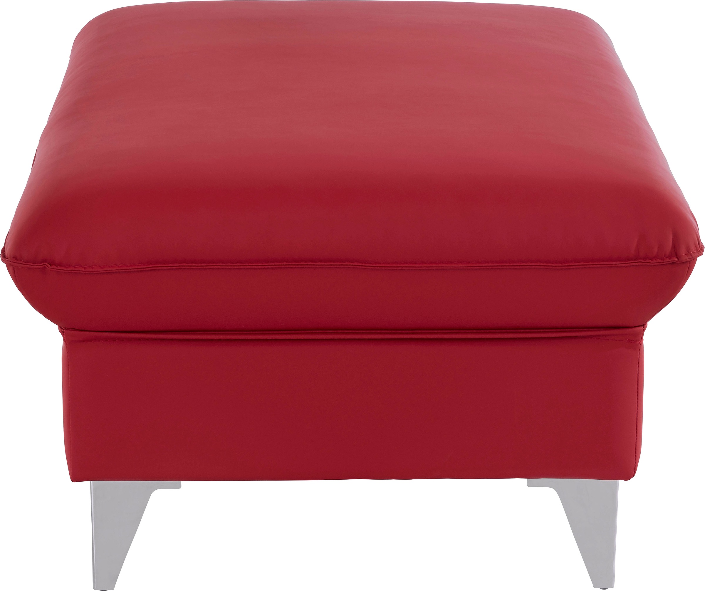 COTTA Polstergarnitur »Caluso L-Form«, (2 tlg.), Set bestehend aus: Ecksofa mit Kopfteilverstellung & Hocker