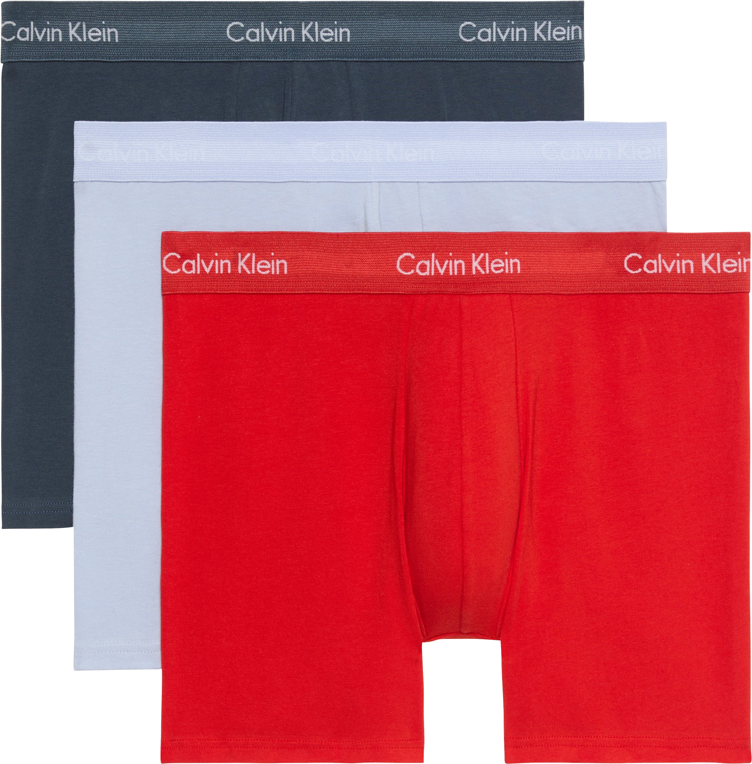 Calvin Klein Underwear Boxer "CK lg Boxer" 3 Stk. tlg., mit längerem Bein günstig online kaufen