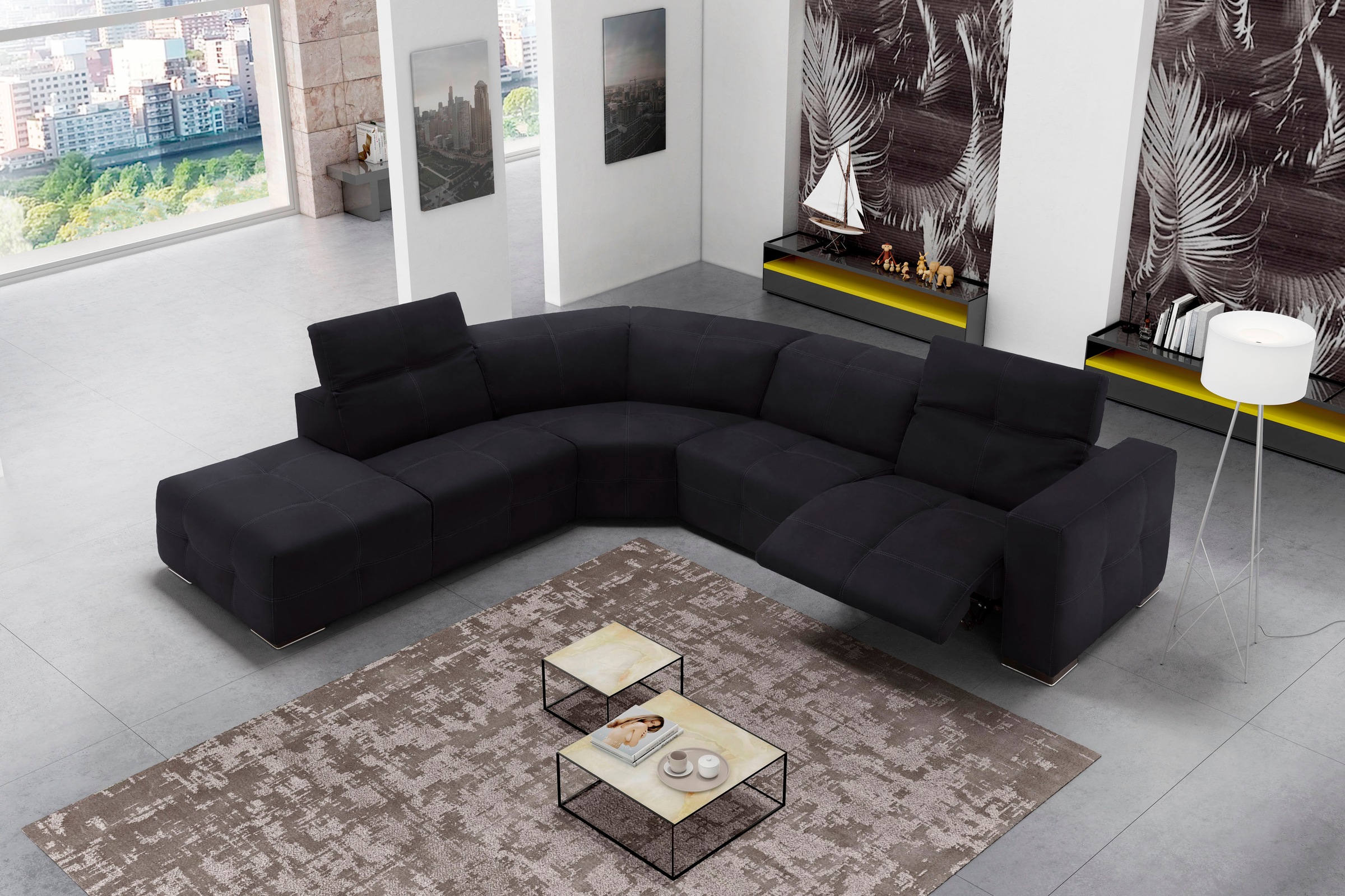 Egoitaliano Ecksofa "Sauvanne, Designsofa der Extraklasse, elegant und bequ günstig online kaufen