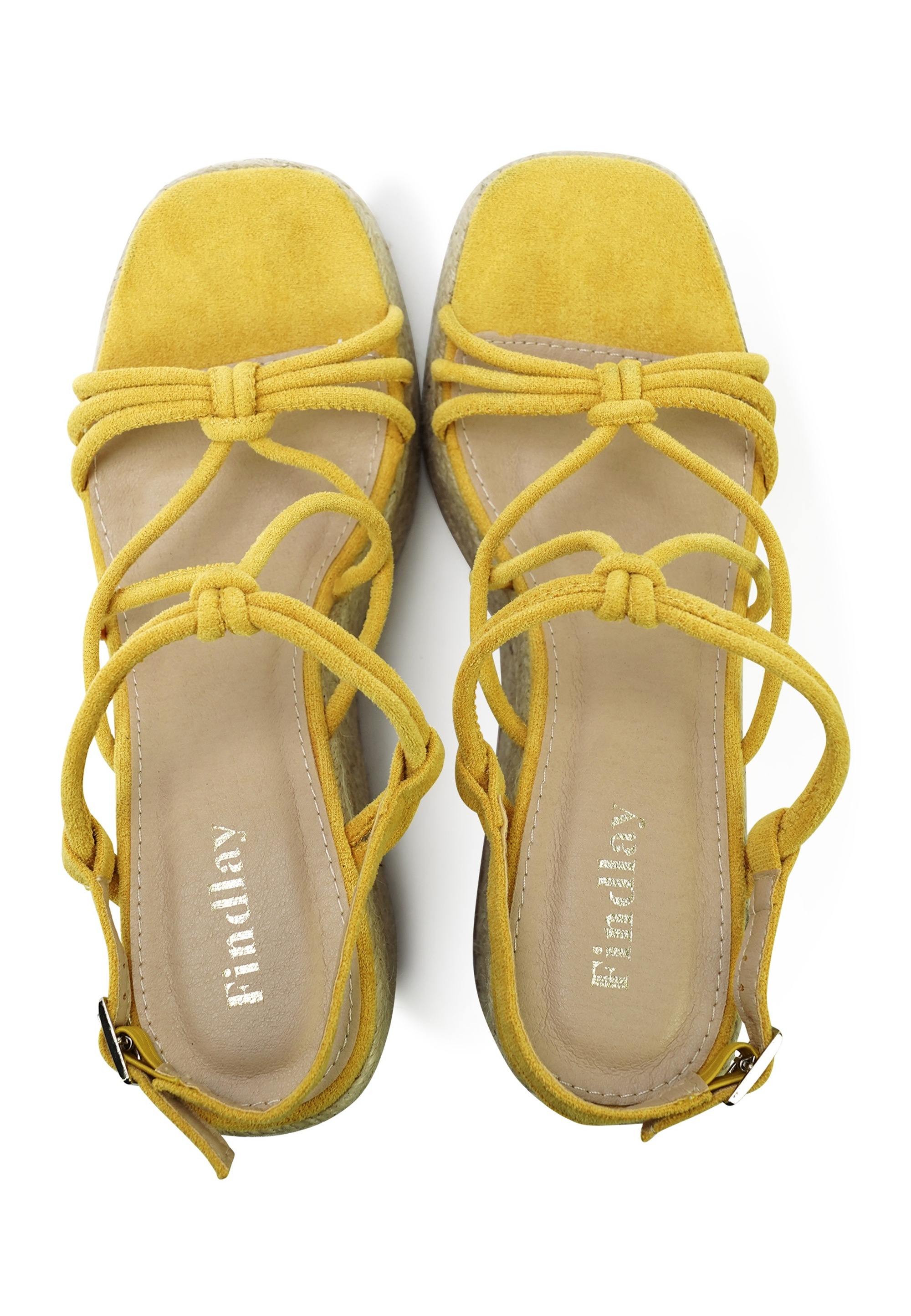 Findlay Sandale »LEIRIA«  mit Riemchen in Wildleder-Optik