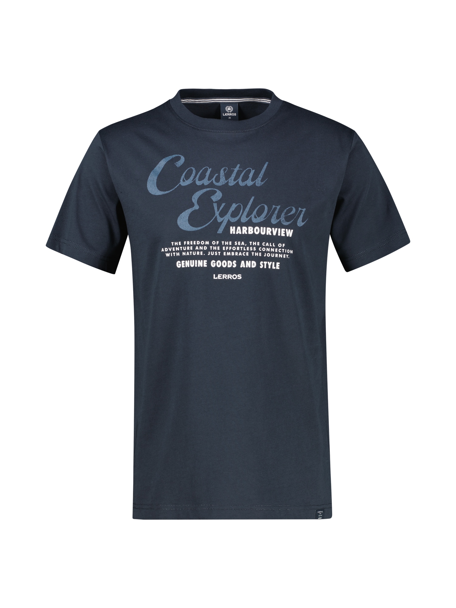 LERROS T-Shirt "T-Shirt aus 100 % Baumwolle, große Größen" günstig online kaufen