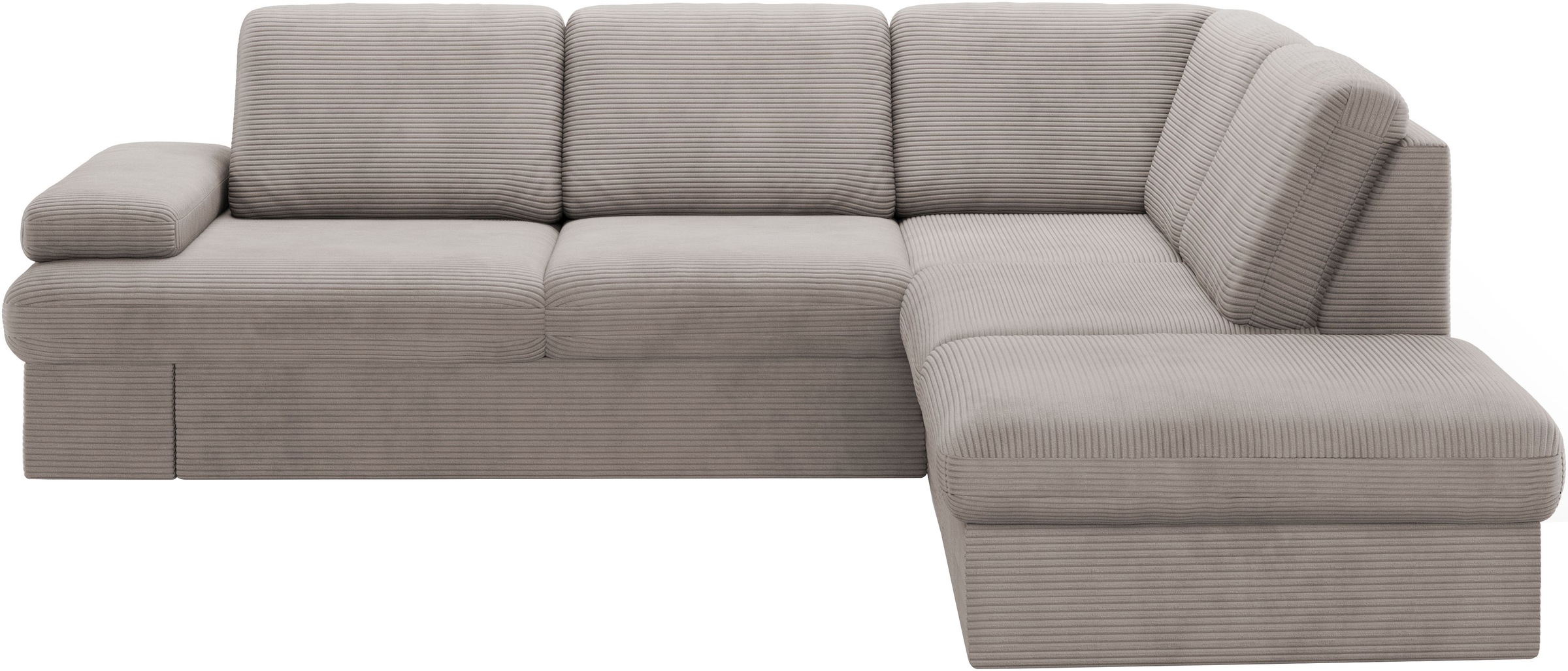 sit&more Ecksofa "Moreno L-Form, B: 238 cm" mit Armteilverstellung, optiona günstig online kaufen