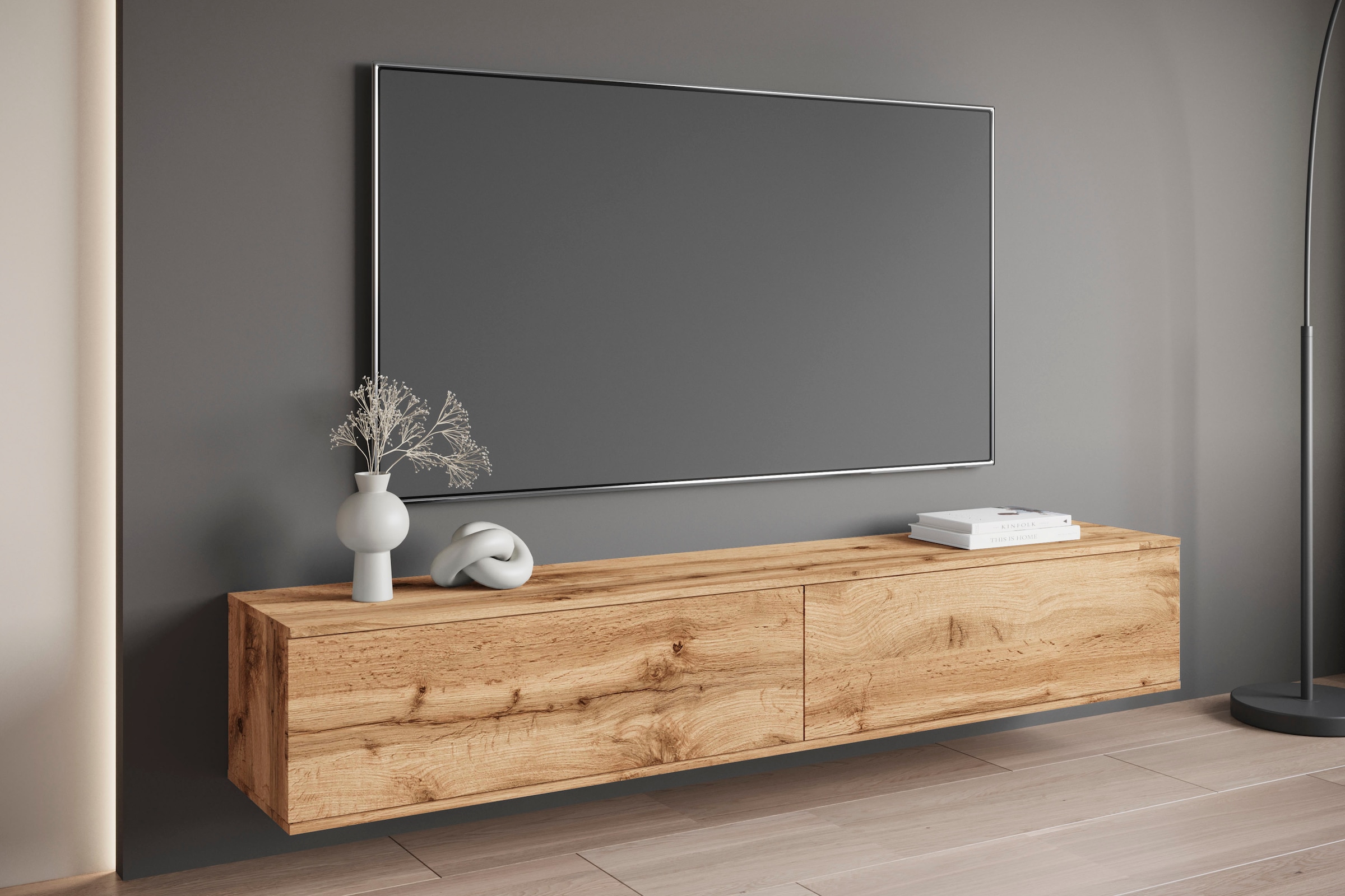 OTTO home »Kenia« 1 Stk. tlg. 2 Klappen – flexibel hängend oder stehend montierbar
