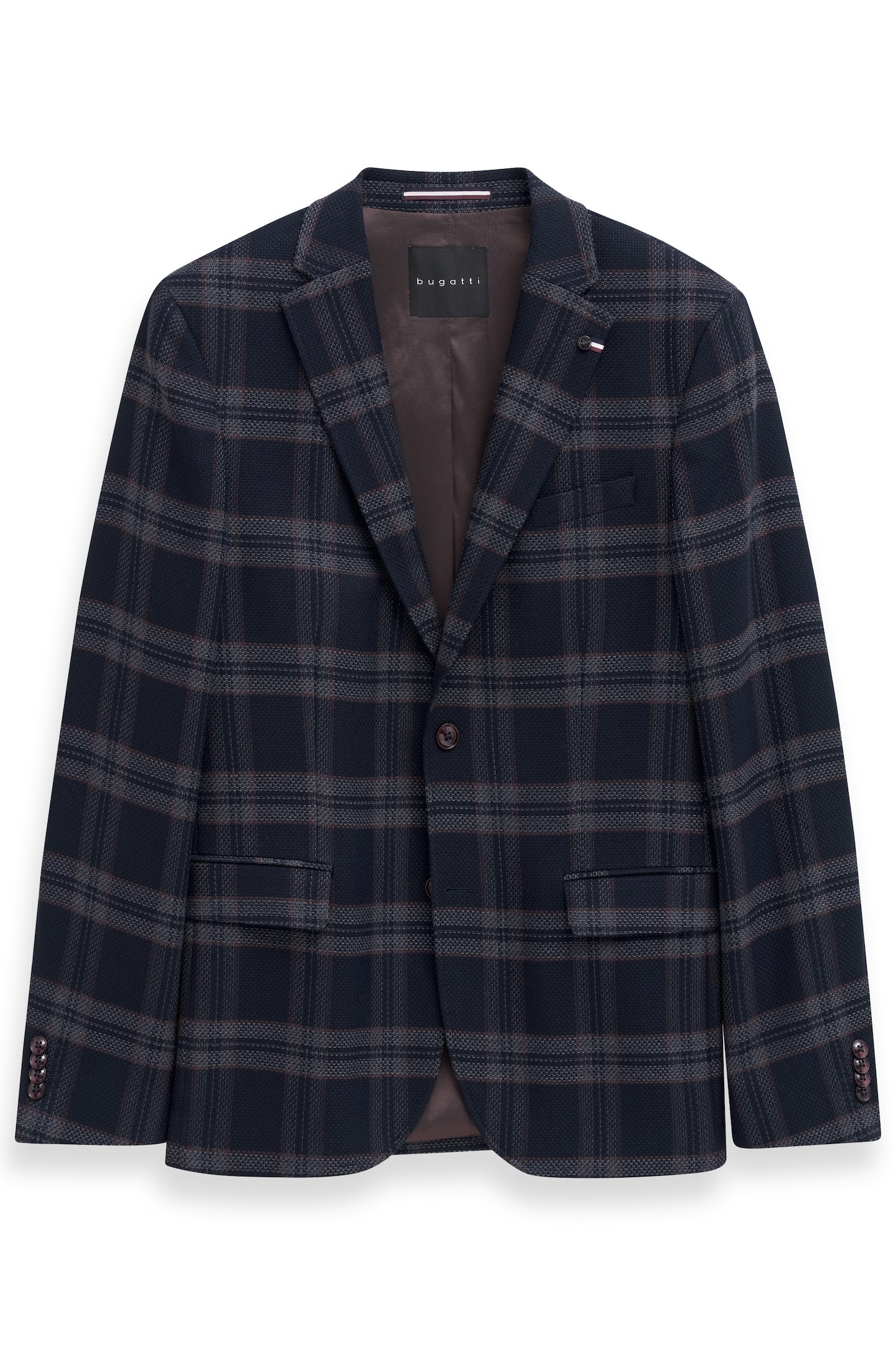 Thumbnail - bugatti Sakko "Modern Fit", mit Stretch-Futter & Glencheck
