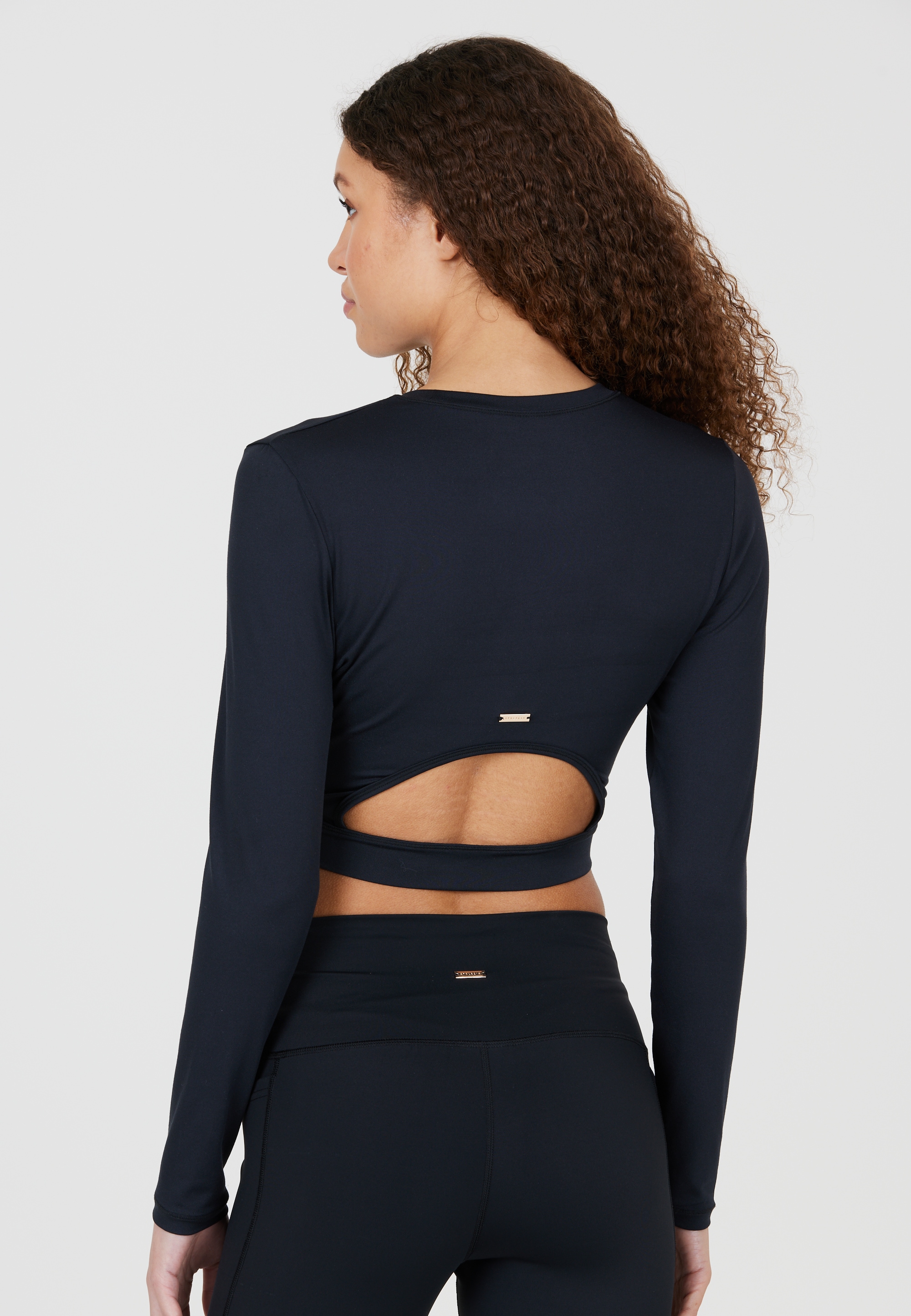 ATHLECIA Langarmshirt »Marianne«, Im trendy Croptop-Design