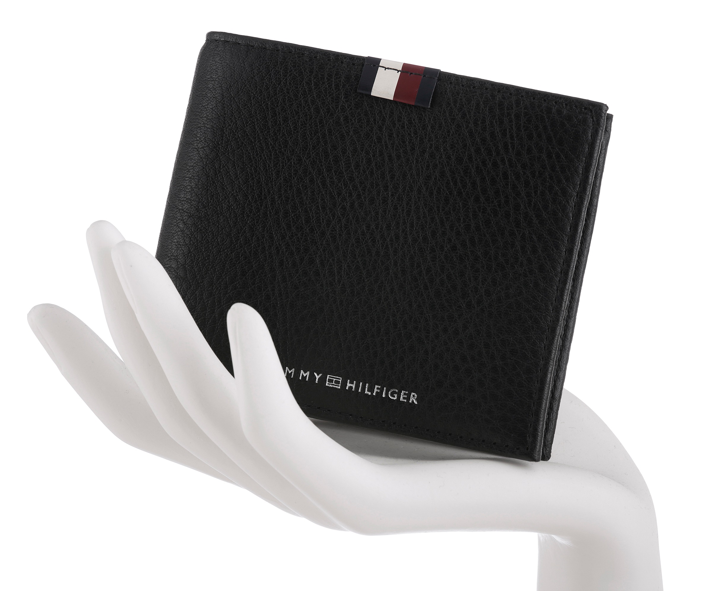 Tommy Hilfiger Geldbörse "TH PREM LEA CC AND COIN", Unisex Geldbeutel, Port günstig online kaufen