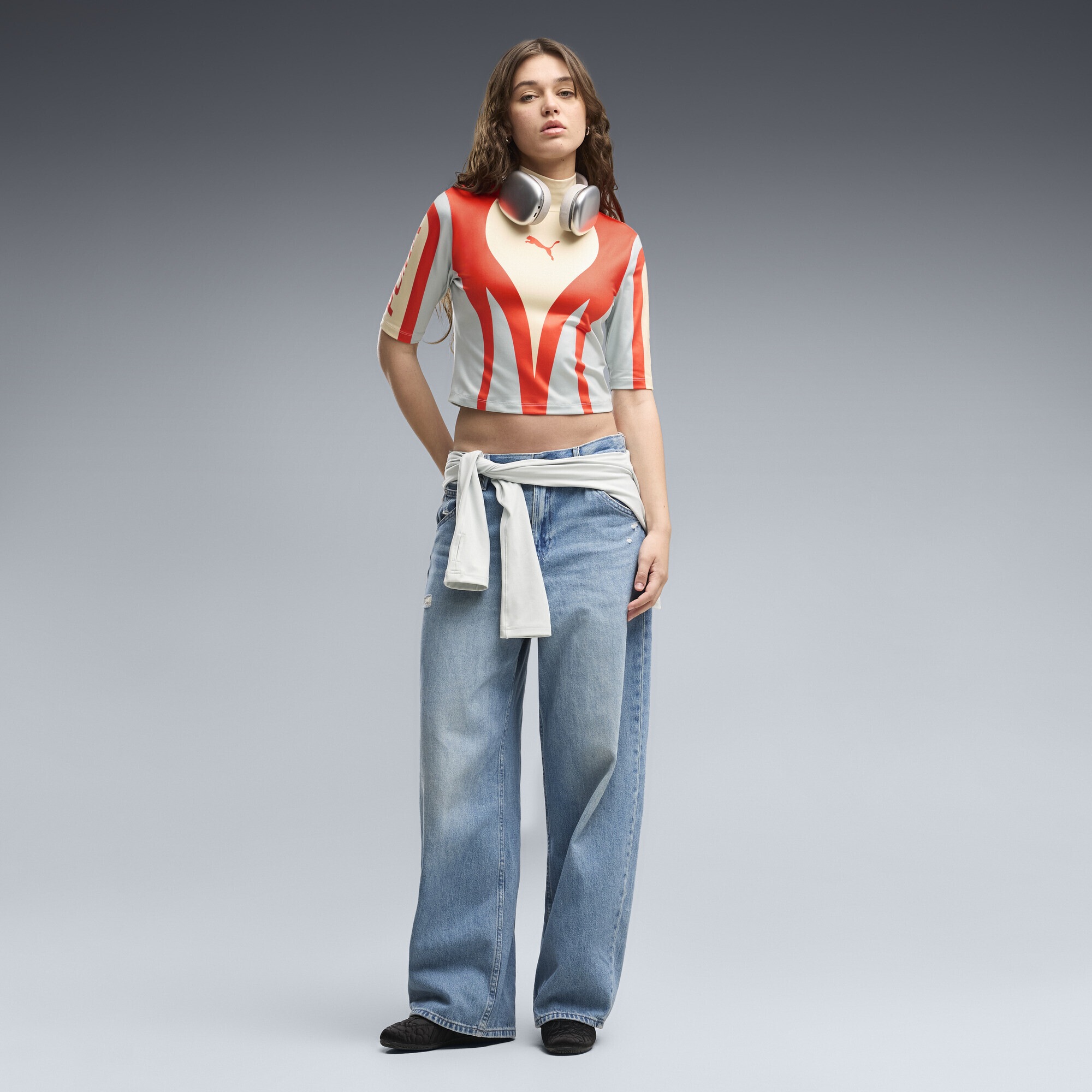 PUMA Crop-Top »FUTURE.PUMA.ARCHIVE Moto Tight Top Damen«