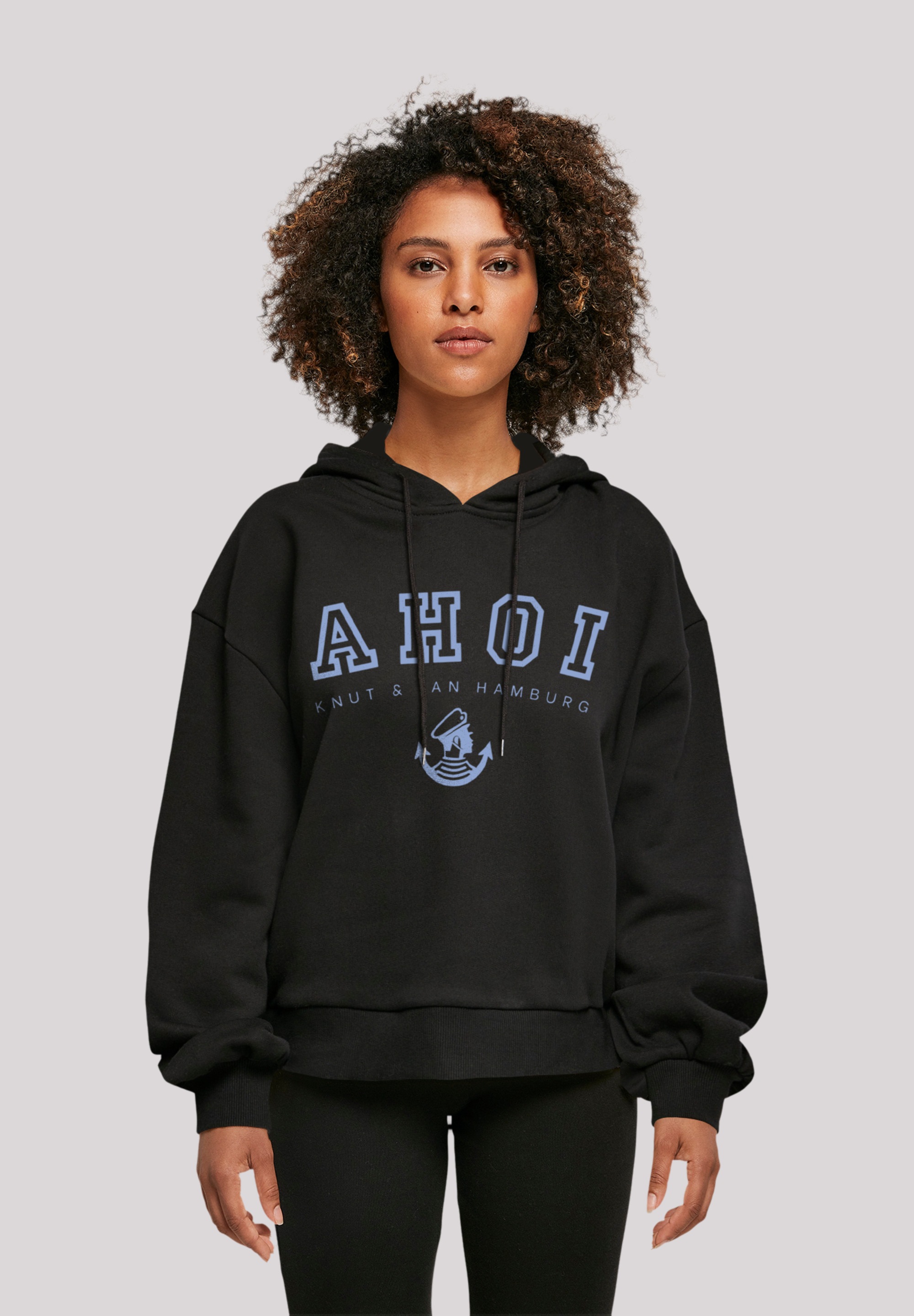 T-Shirt »Ahoi Knut & Jan Hamburg«, Print