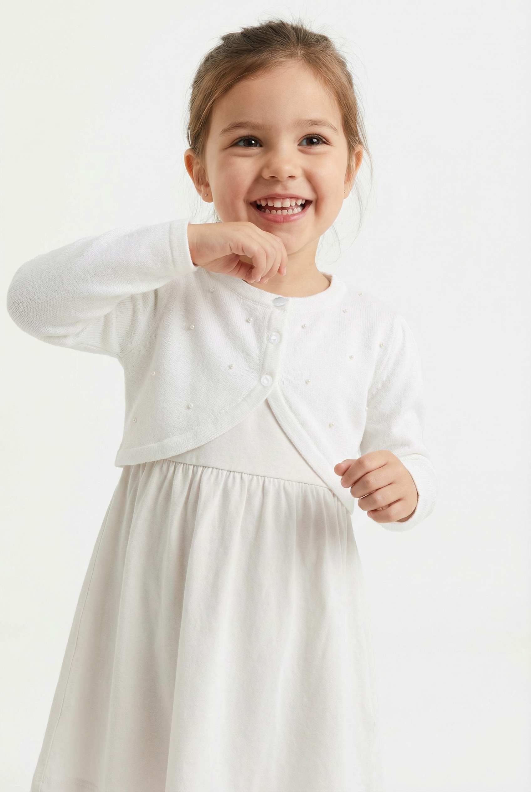 happy girls Bolero "cardigan" vorne mit schönen Zierperlen bestickt