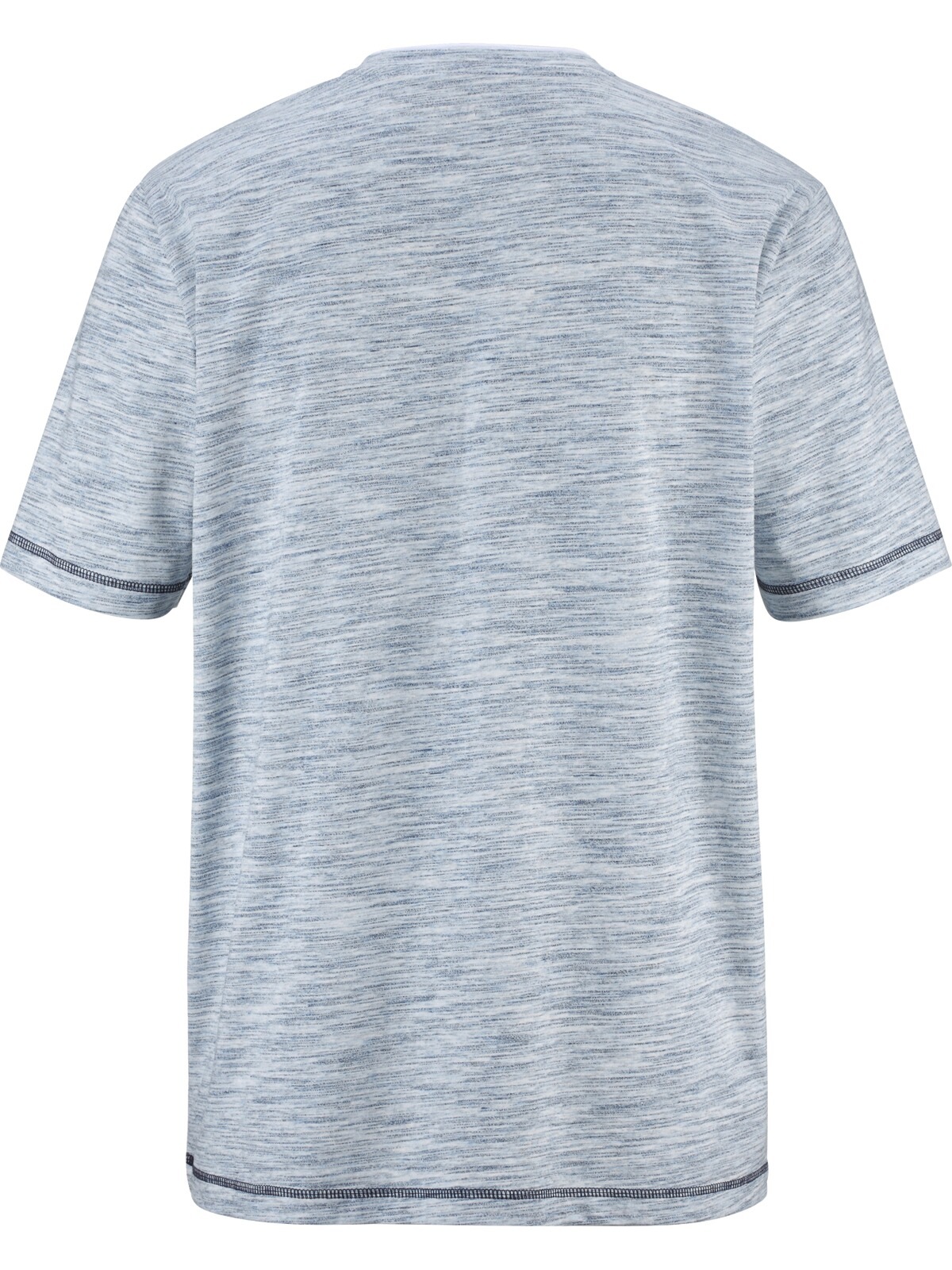 T-Shirt BABISTA "T-Shirt TOSCARELLO", Damen, Gr. S, blau (blau melange), Obermaterial: 97% Baumwolle CO. 3% Polyester COOLMAX PES(Coolmax)., Shirts T-Shirt 3