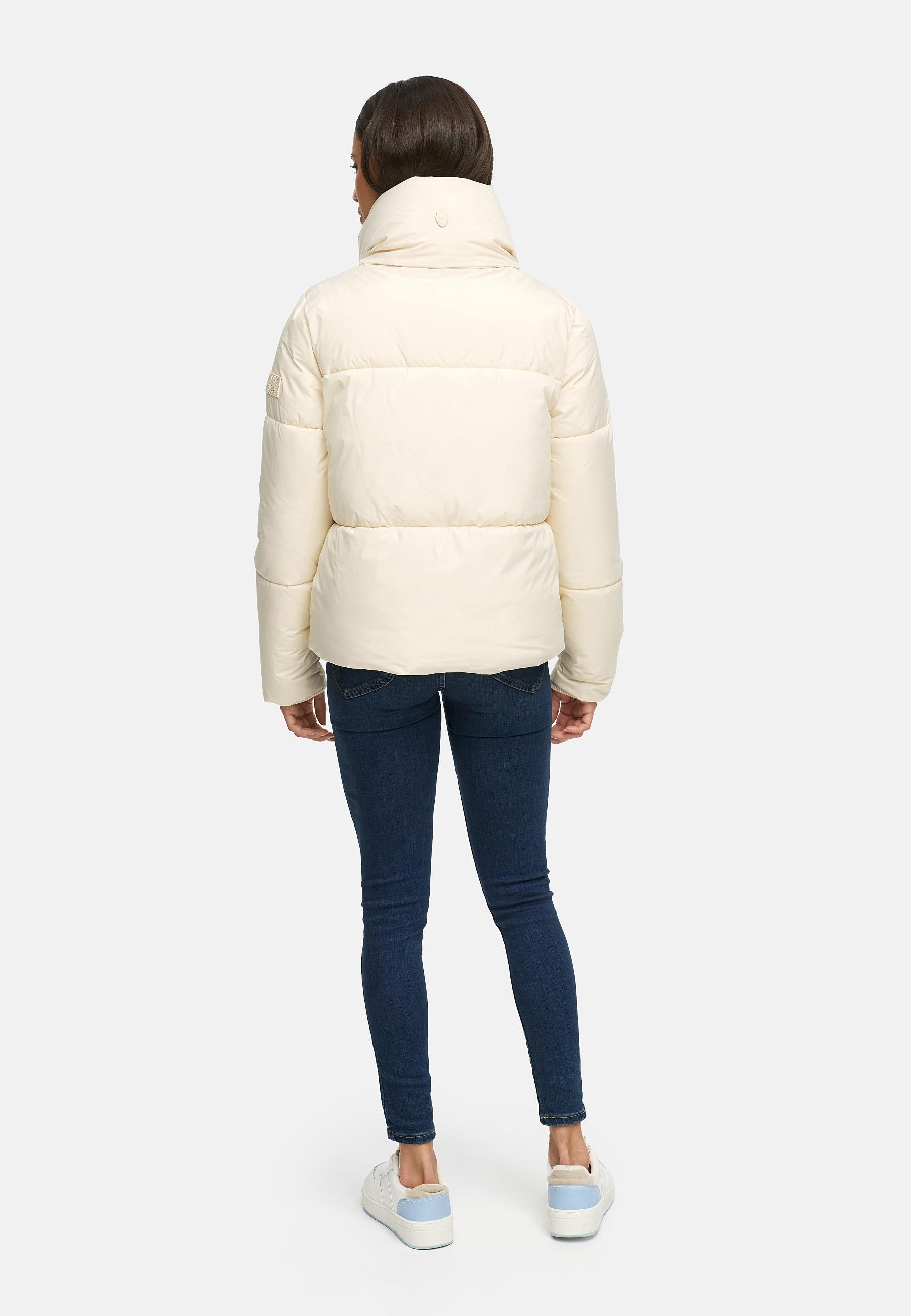 Navahoo Outdoorjacke »Traumelfe 14«, ohne Kapuze, Winter Steppjacke mit hohem Kragen