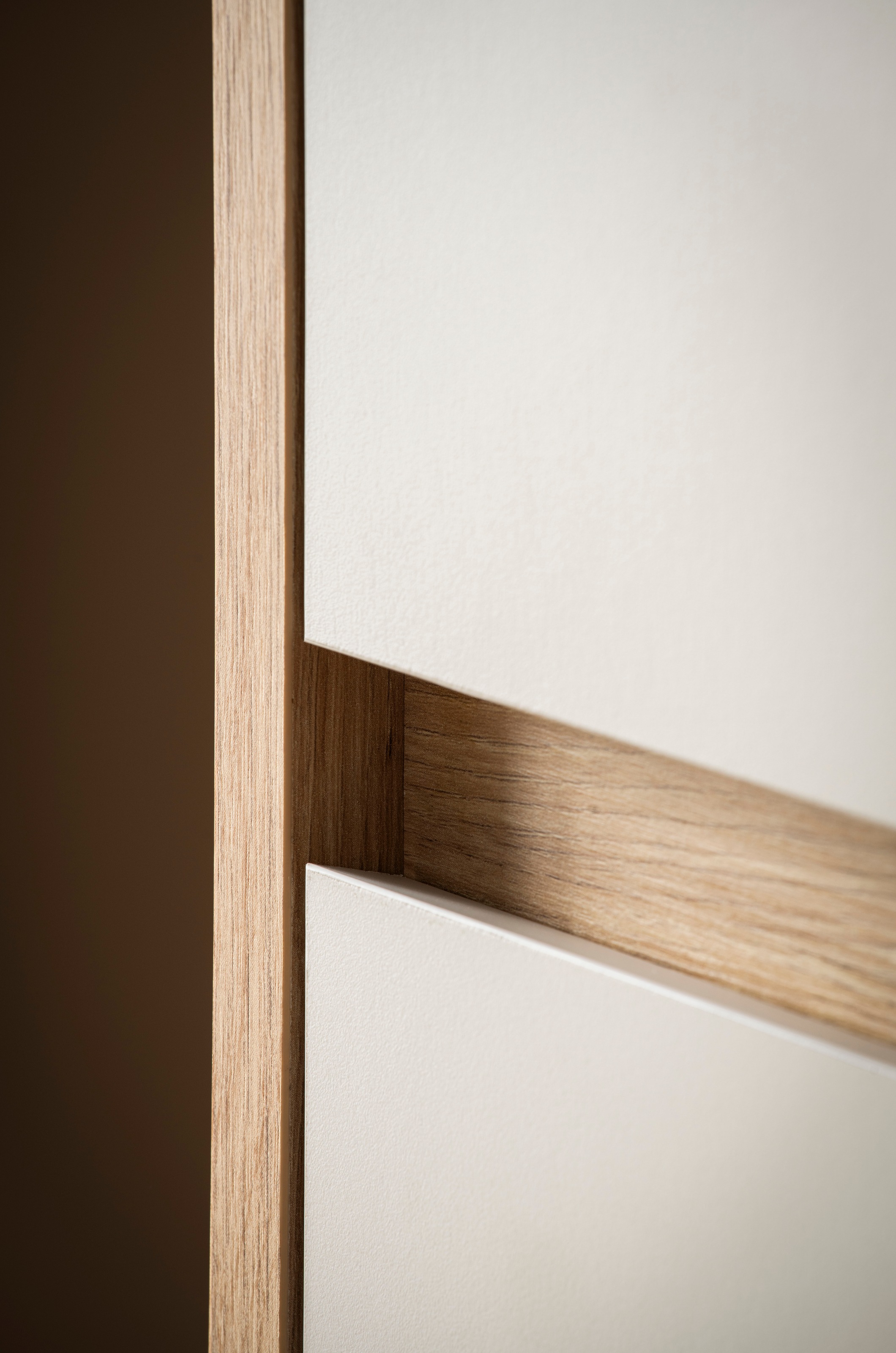 Thumbnail - Home affaire Wohnwand "Sonora, moderne Anbauwand, Komplettset in Kaschmir/Eiche" Komplett-Set, 3 Stk. tlg.