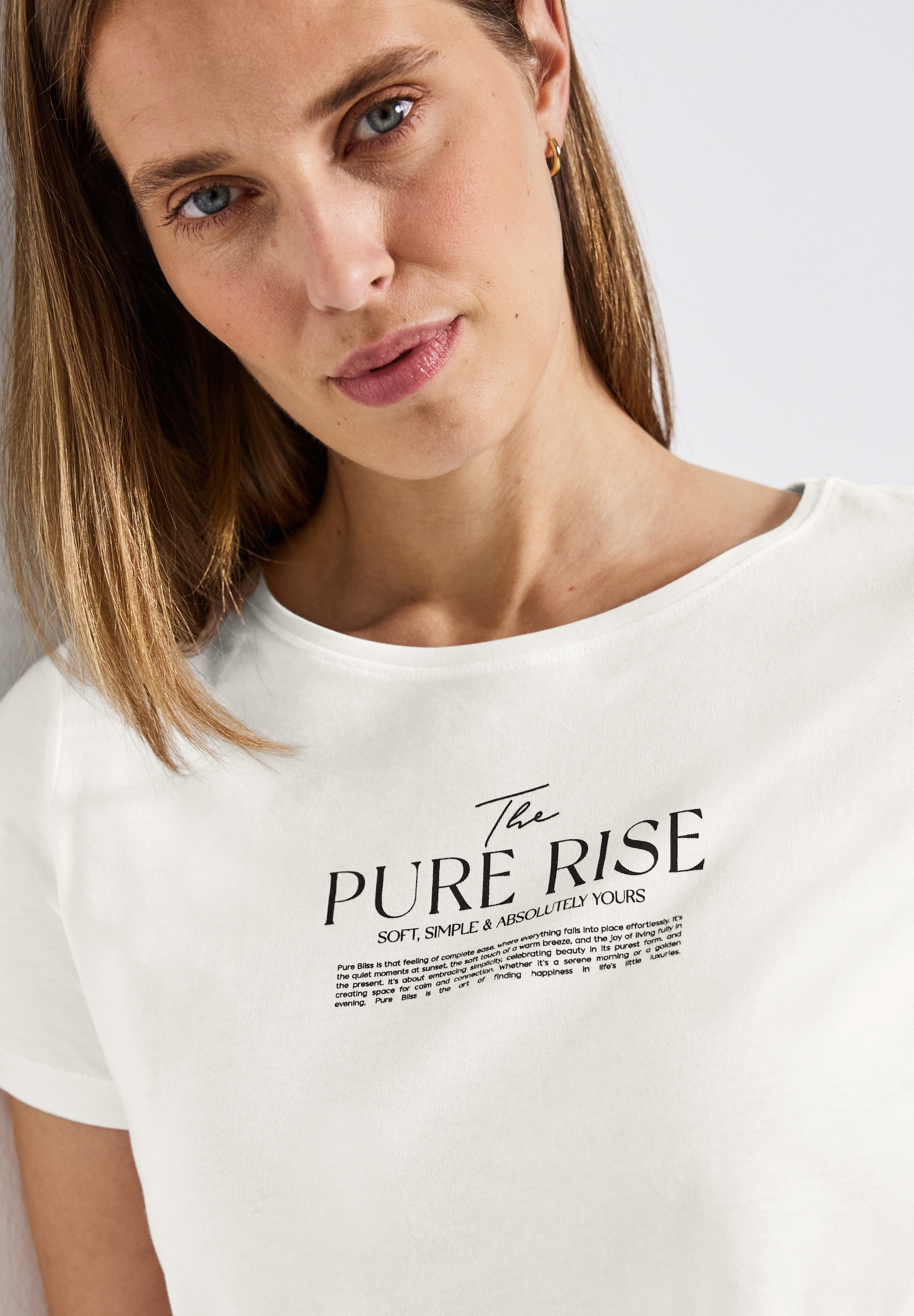 Thumbnail - STREET ONE T-Shirt mit Wording Artwork