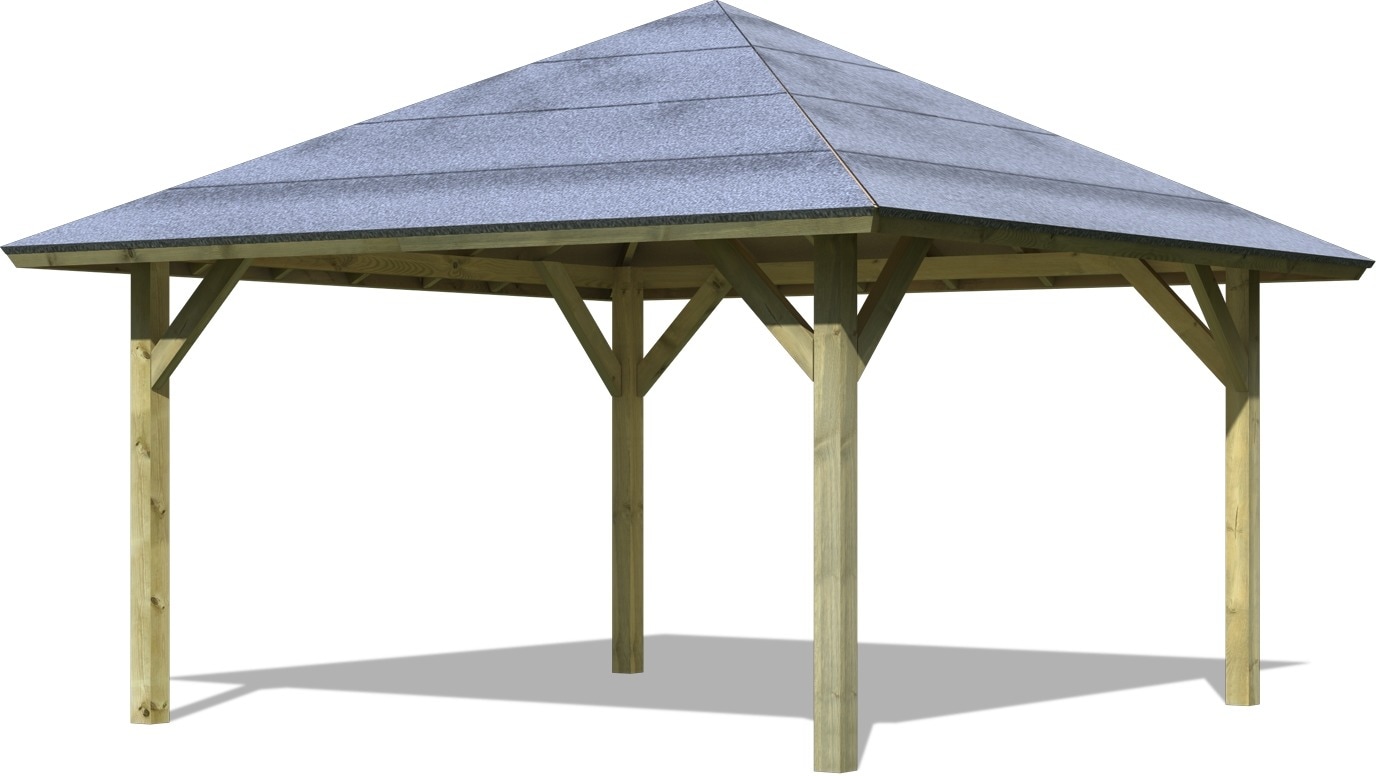 Karibu Pavillon "Holm 1", BxT: 431x431 cm günstig online kaufen