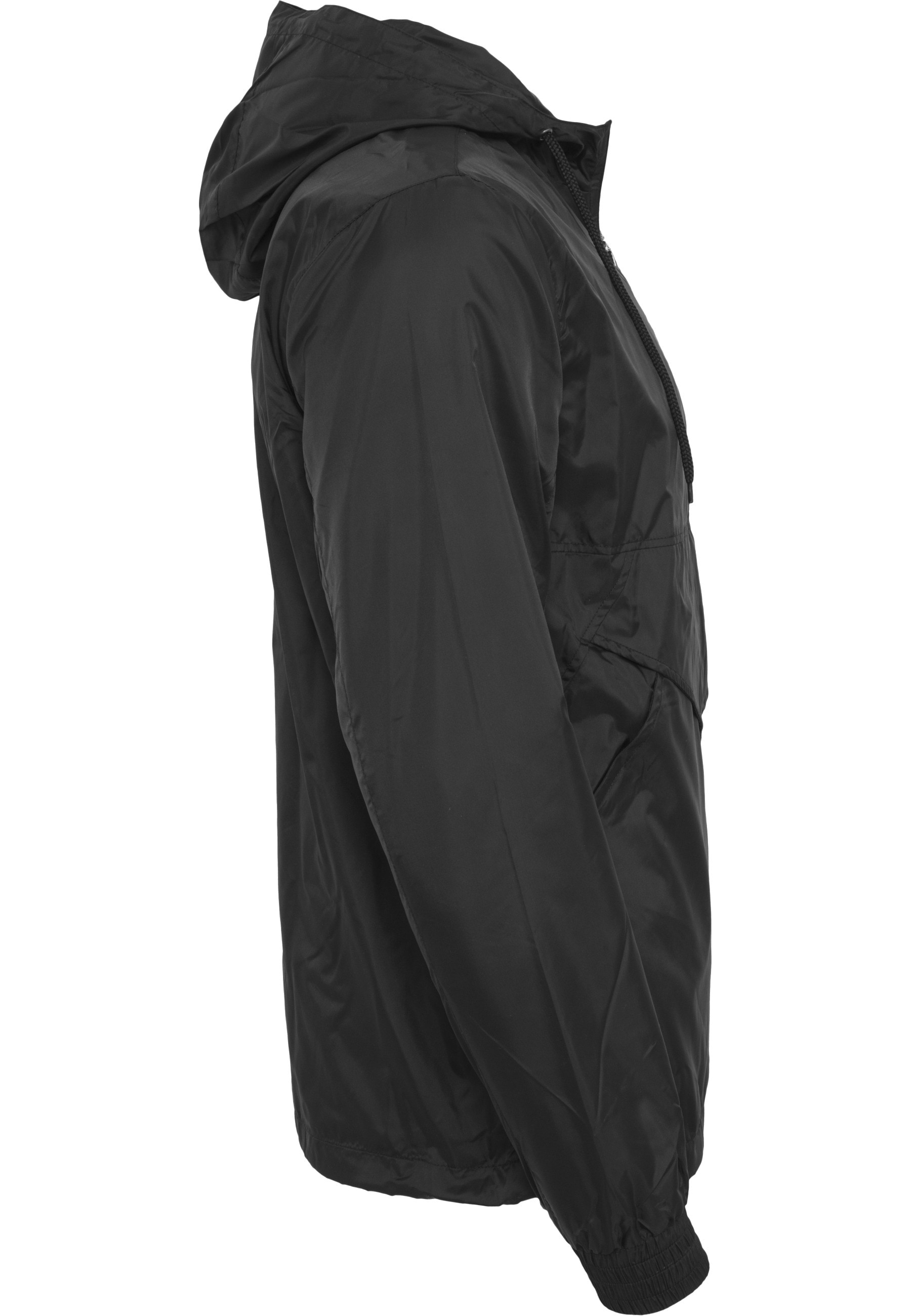 URBAN CLASSICS Windbreaker »Urban Classics Herren Pull Over Windbreaker« 1 Stk. tlg. mit Kapuze