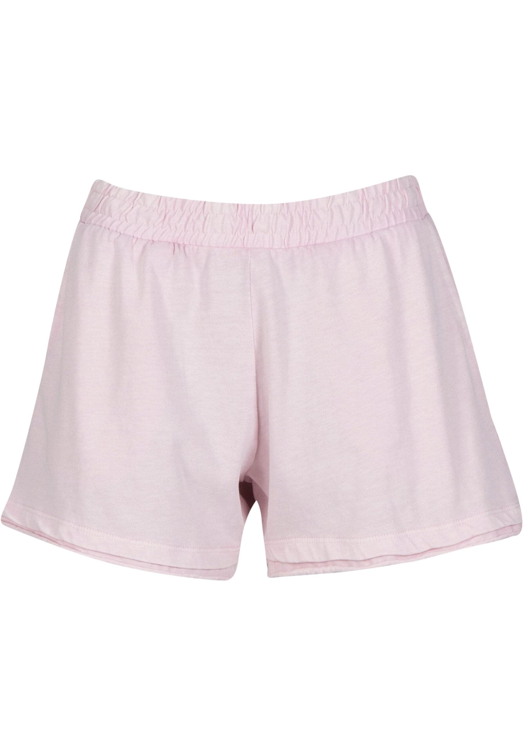 URBAN CLASSICS Sweatshorts "Urban Classics Ladies Washed Jersey Shorts" günstig online kaufen
