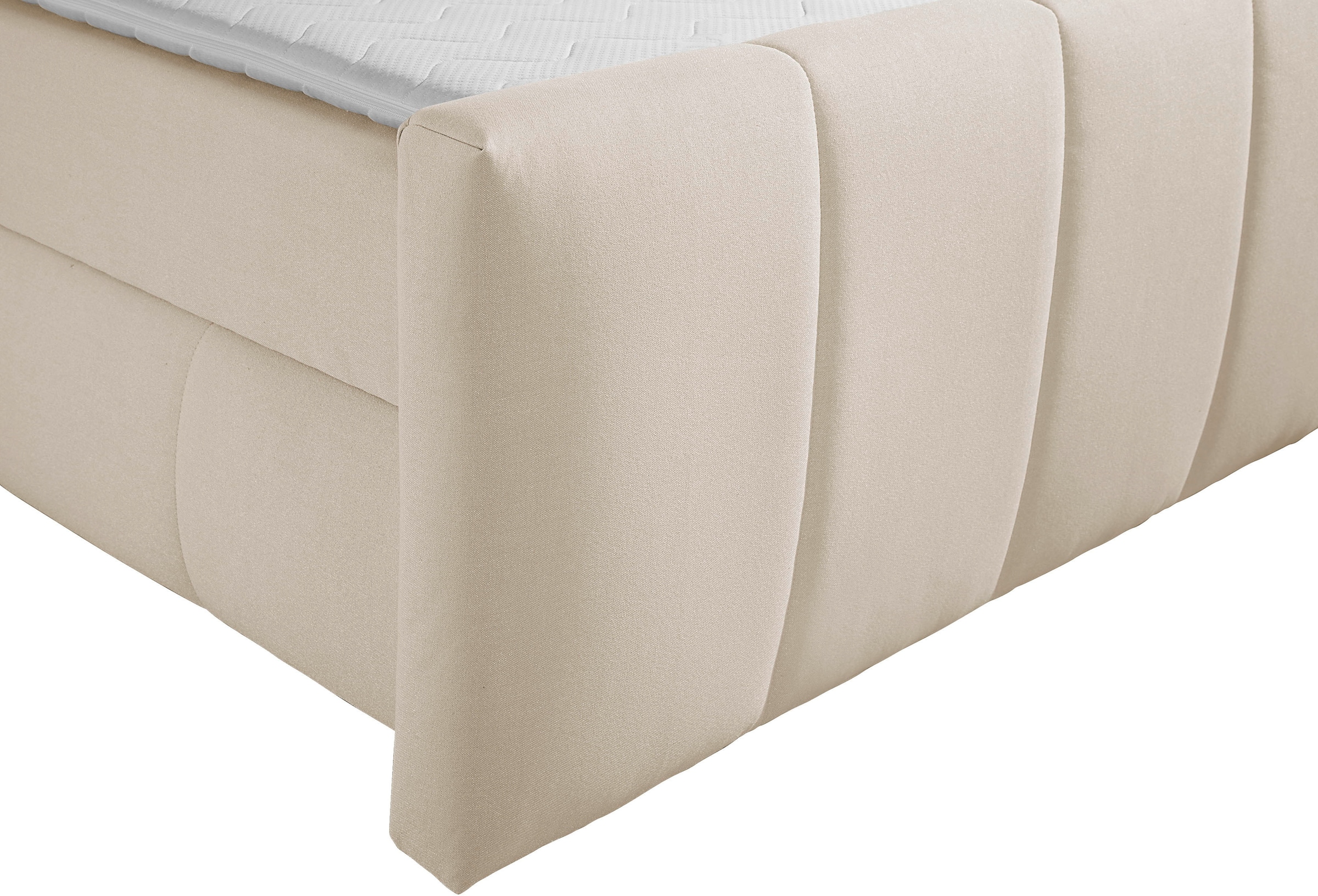 Home affaire Boxbett »Hanelore inkl. Bettkasten und Topper« Boxbett mit Bettkasten und Fußteil, inkl. Topper