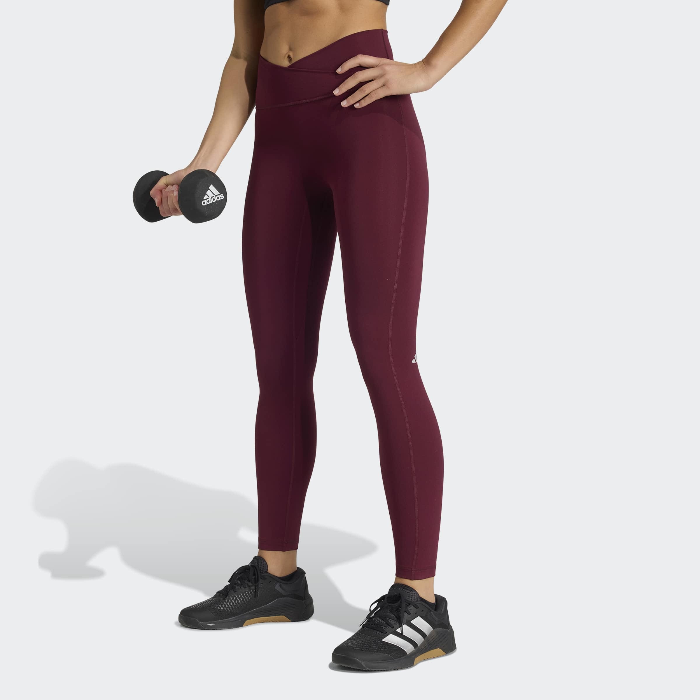 adidas Performance "3-STREIFEN STUDIO ALL ME 7/8 X-OVER LEGGINGS"