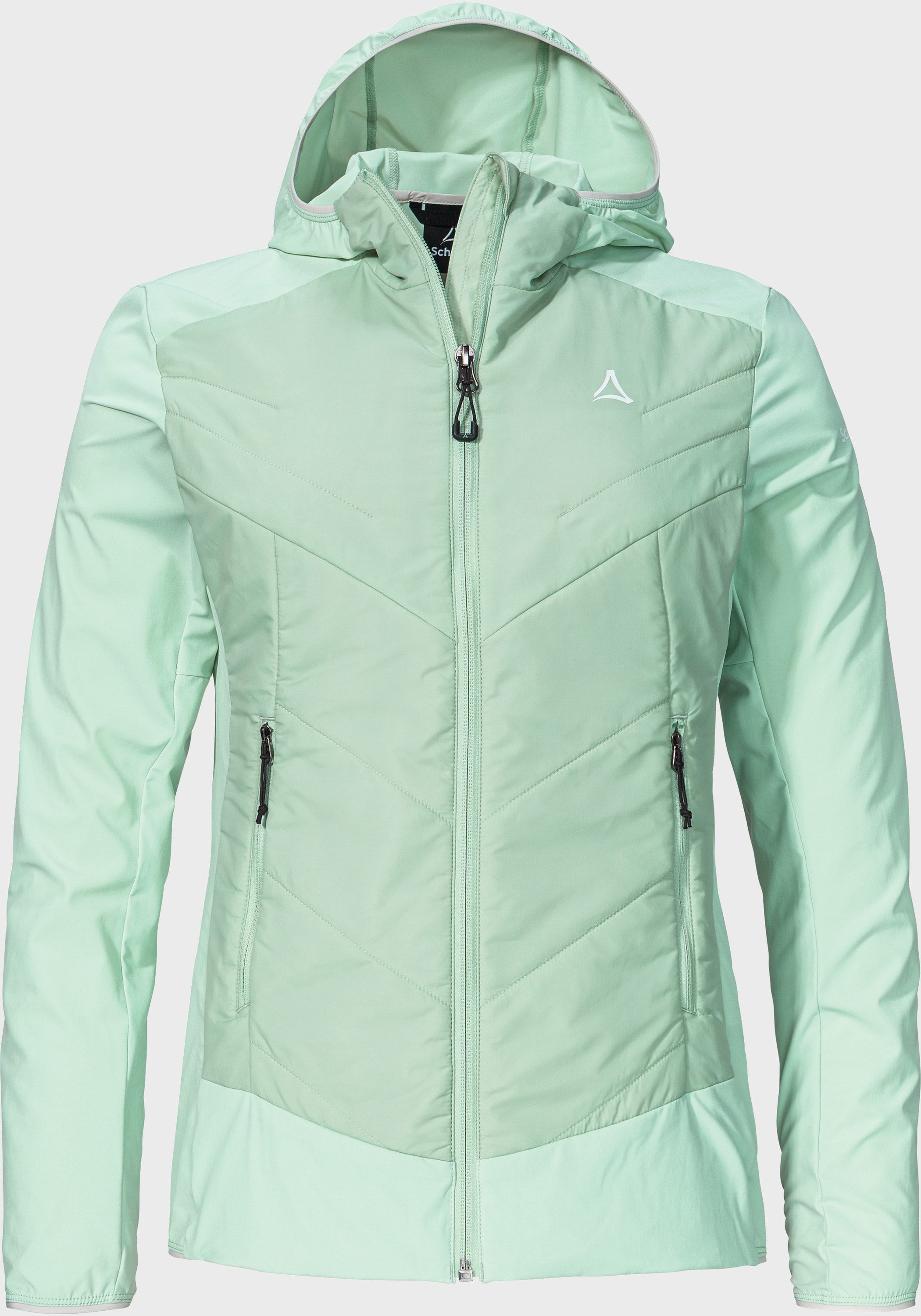 Schöffel Funktionsjacke "Hybrid Jk Style Blaueis WMS" mit Kapuze