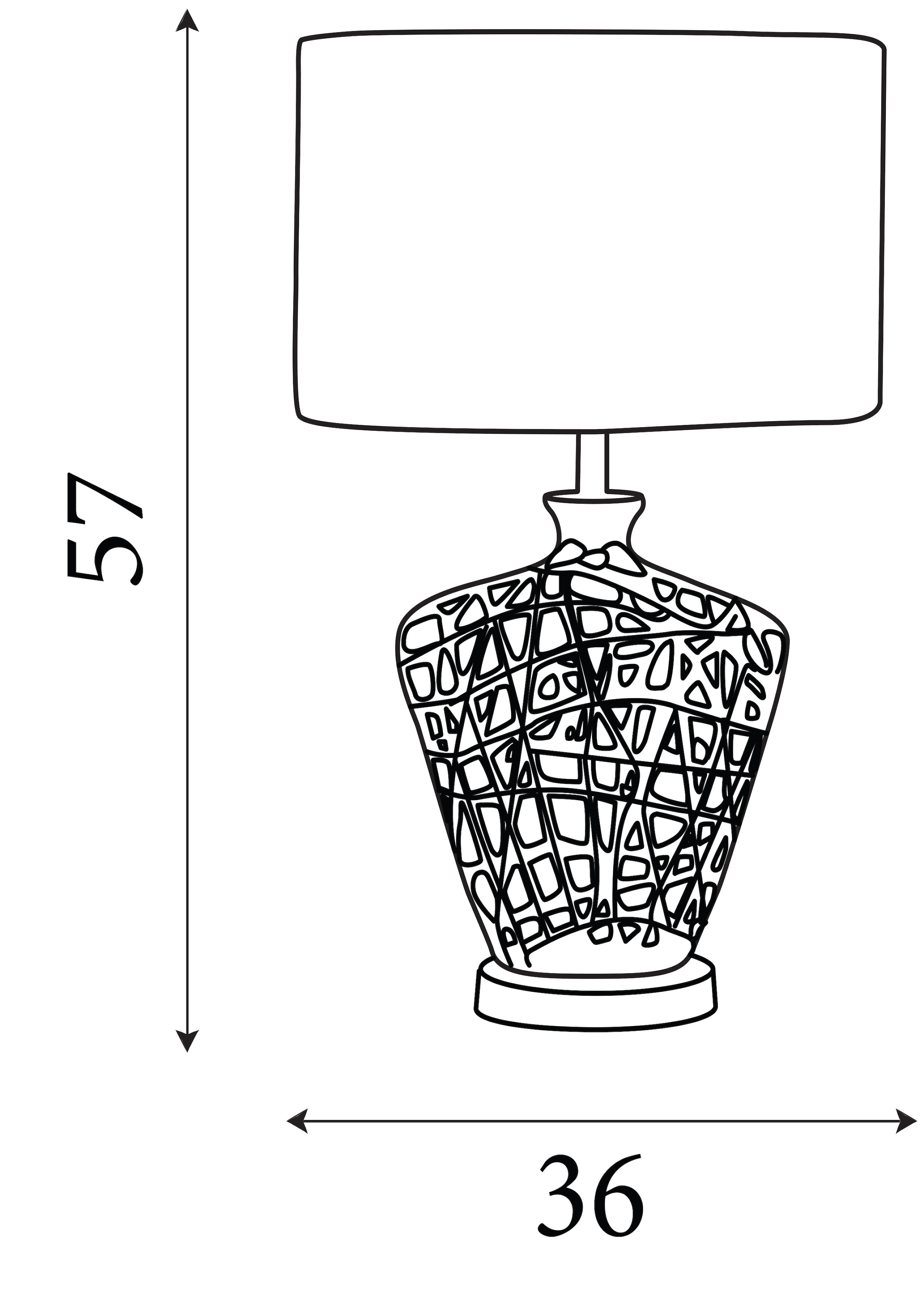 Searchlight Tischleuchte »Network Tischleuchte - Chrom mit weißem ovalen Schirm« E27 1 Stk.