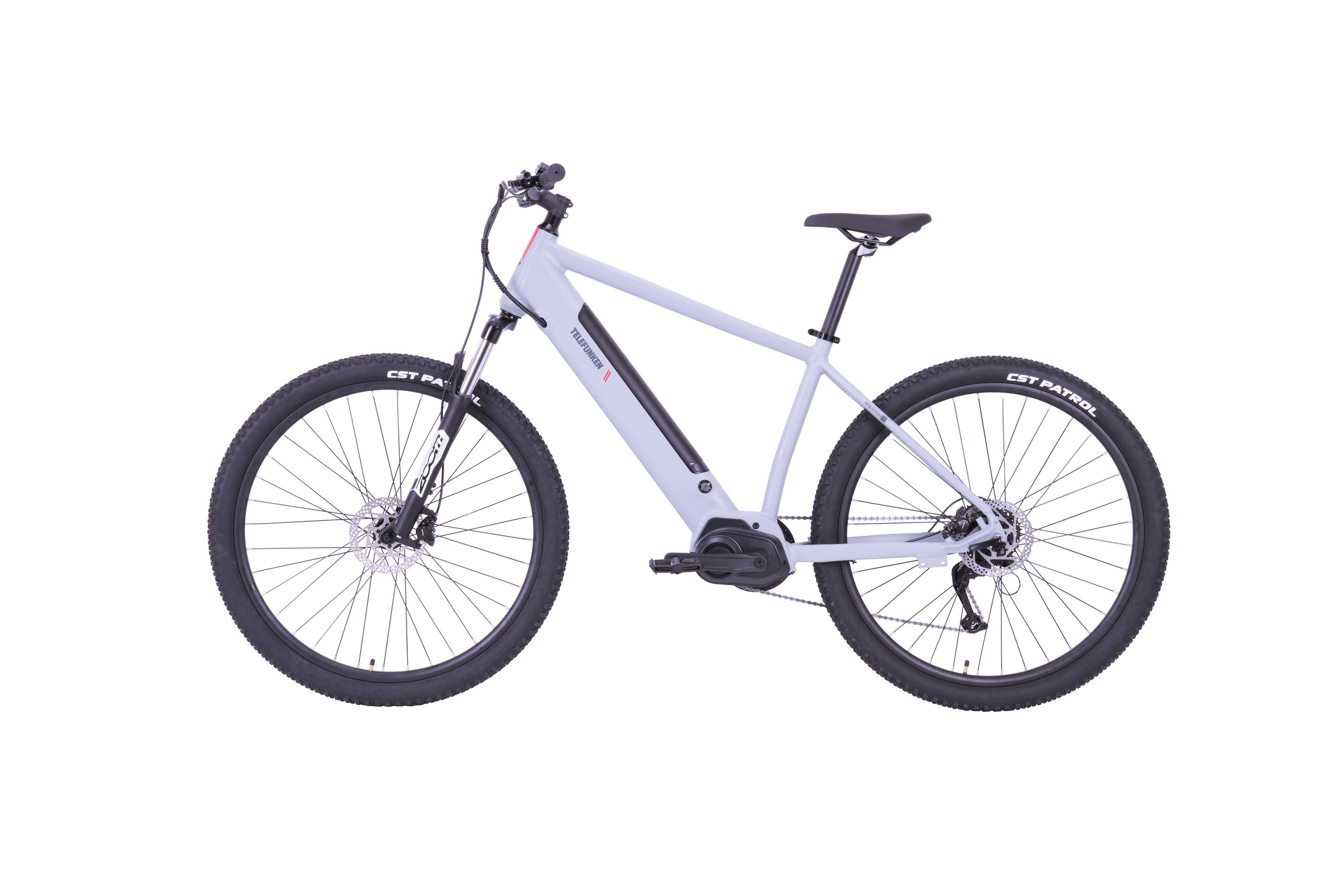Telefunken »Aufsteiger MT925« 9 Gang Shimano Cues Schaltwerk Kettenschaltung Mittelmotor 250 W Pedelec, Elektrofahrrad, Damen u. Herren, E-MTB, Mountainbike, 29 Zoll
