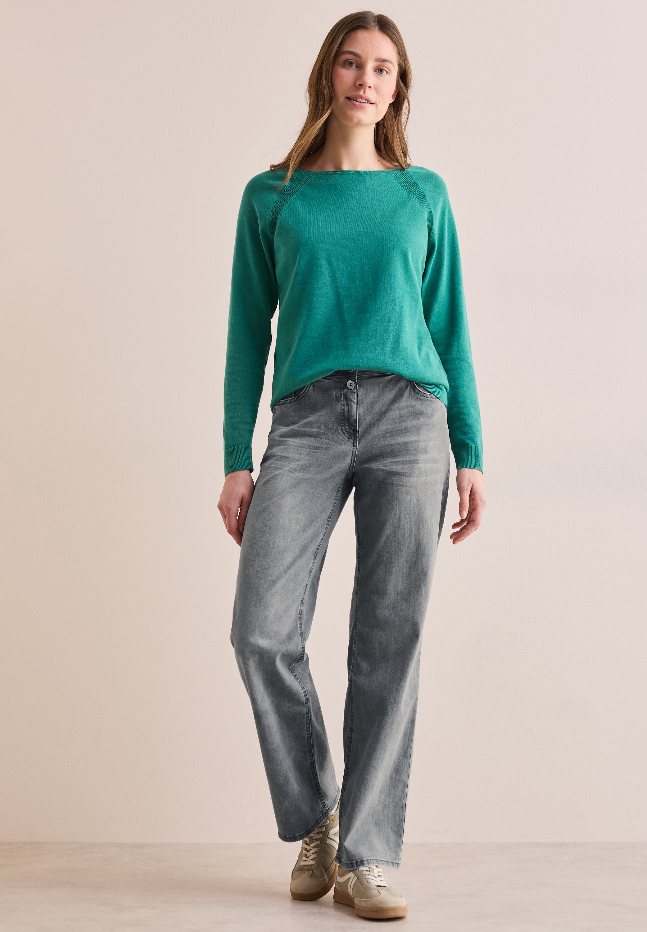 Cecil Loose-fit-Jeans, High Waist